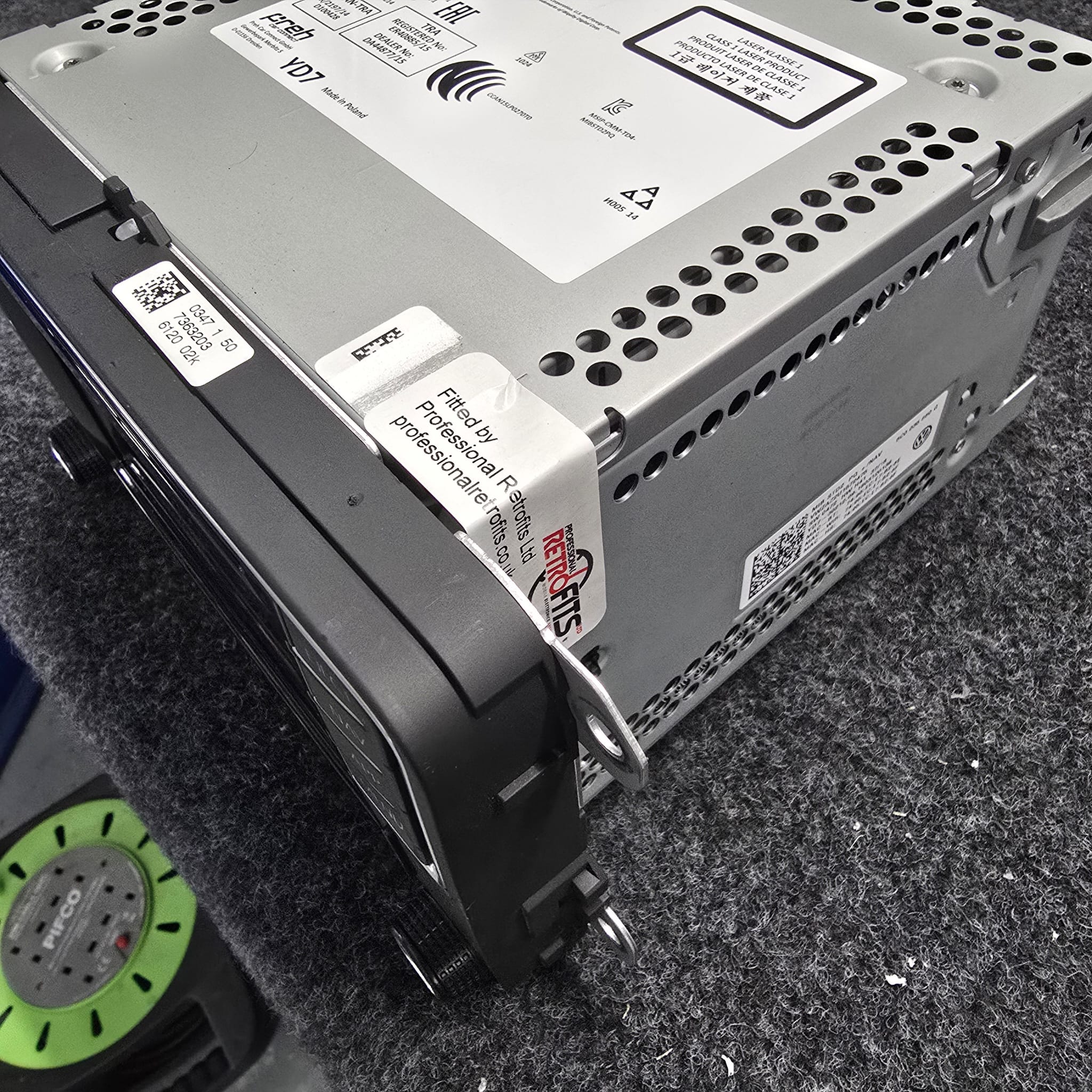 Reassembled VW T6 Navigation Unit