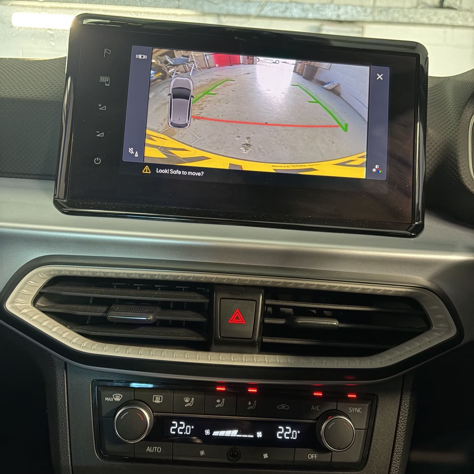 OEM Seat parking sensor optical display retrofit for Seat Ibiza