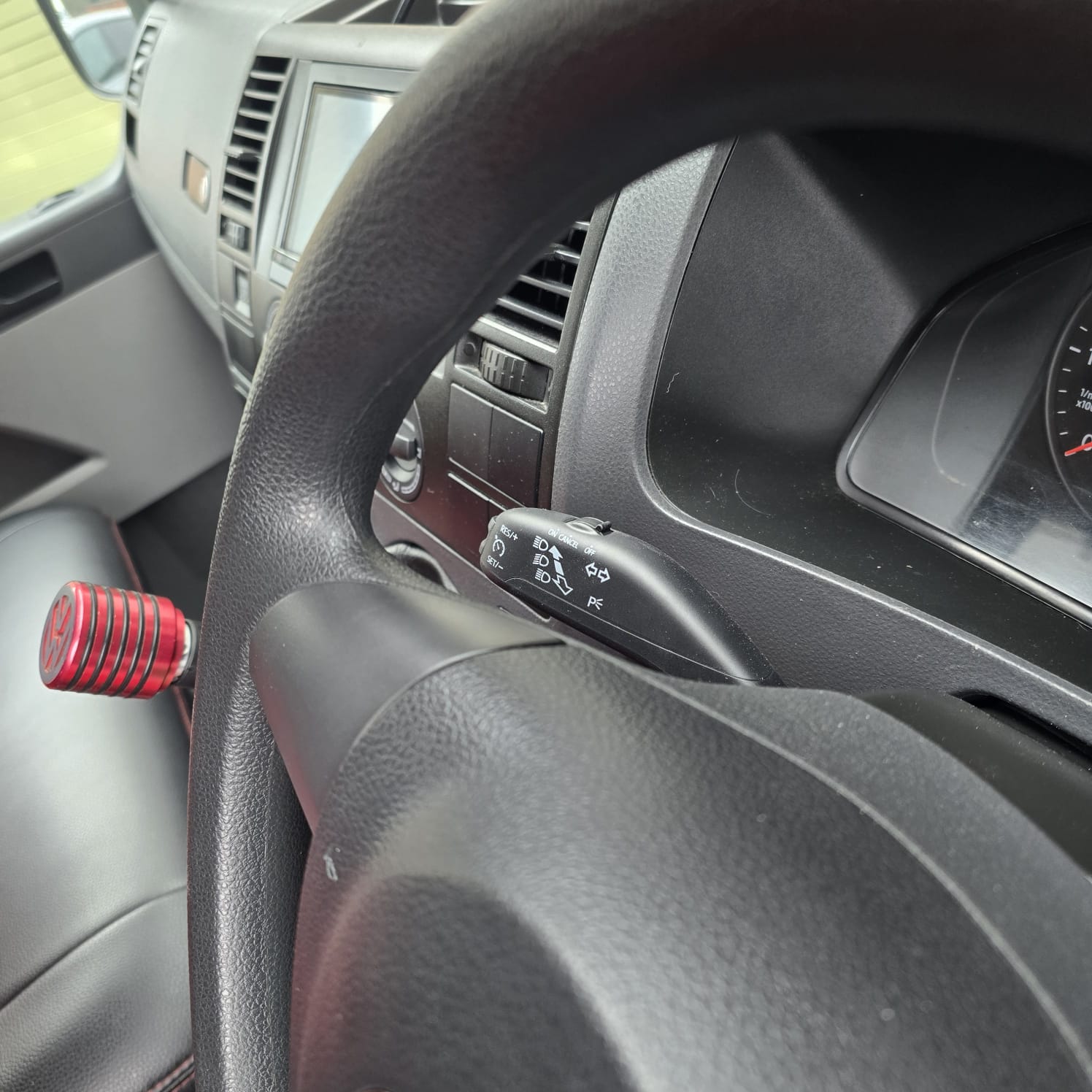 Volkswagen T5 genuine cruise control lever and controls