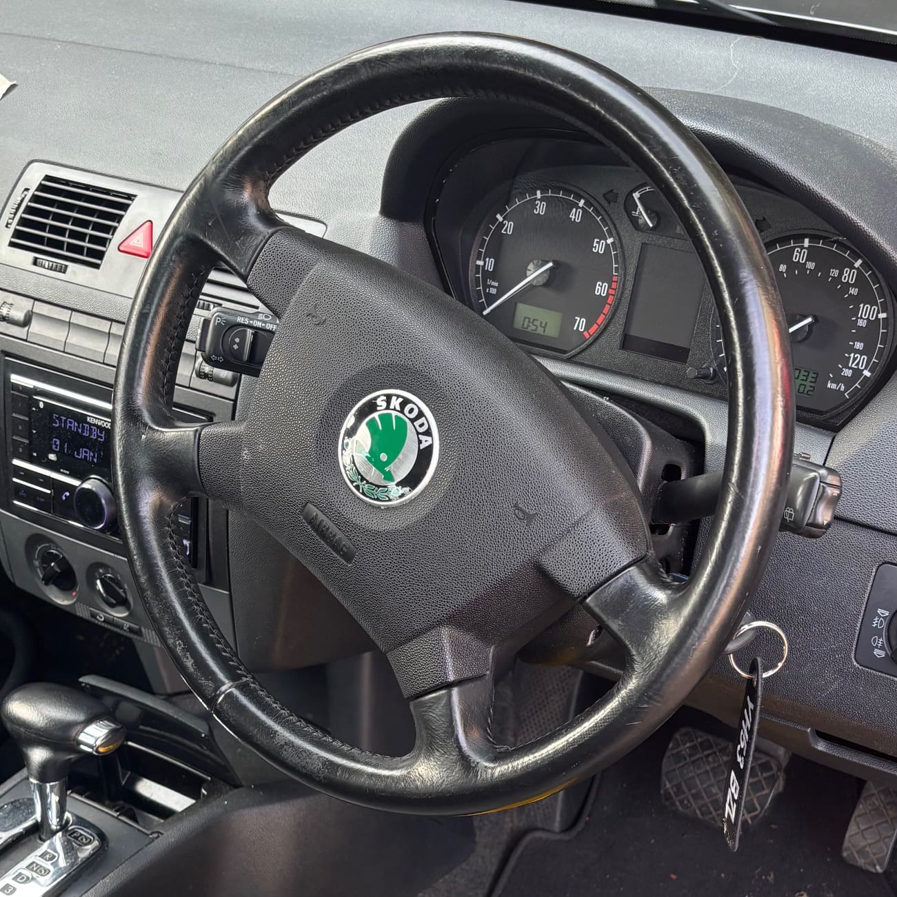 Skoda Fabia cruise control retrofit final check and sign-off after installation