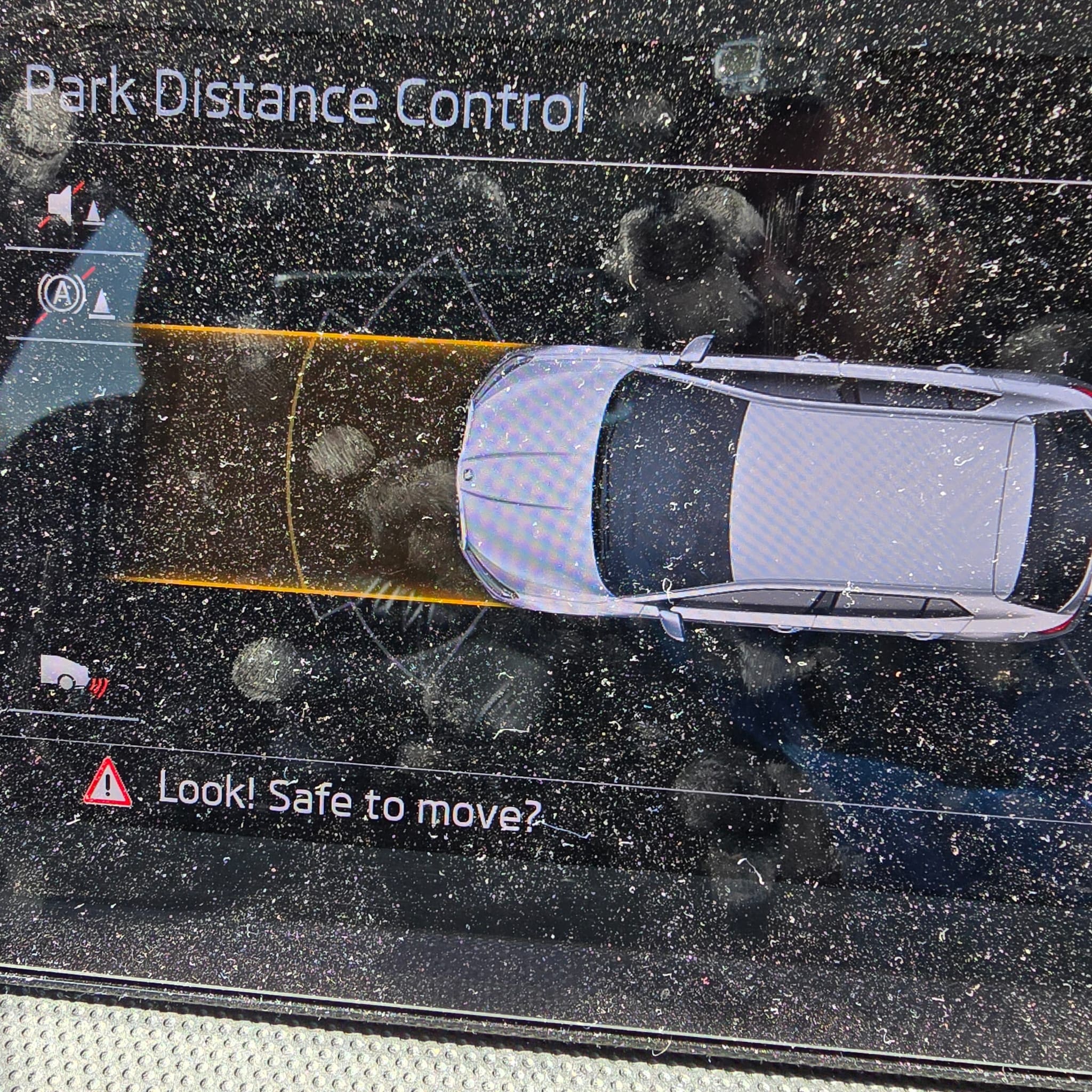 Skoda Fabia 2025 retrofit sign-off with parking sensors and camera display integration confirmed