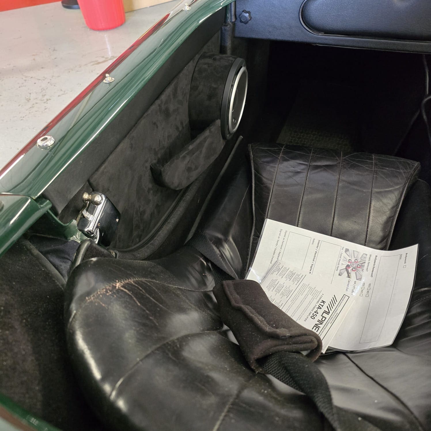 Custom 3D-printed speaker pods in Cobra replica