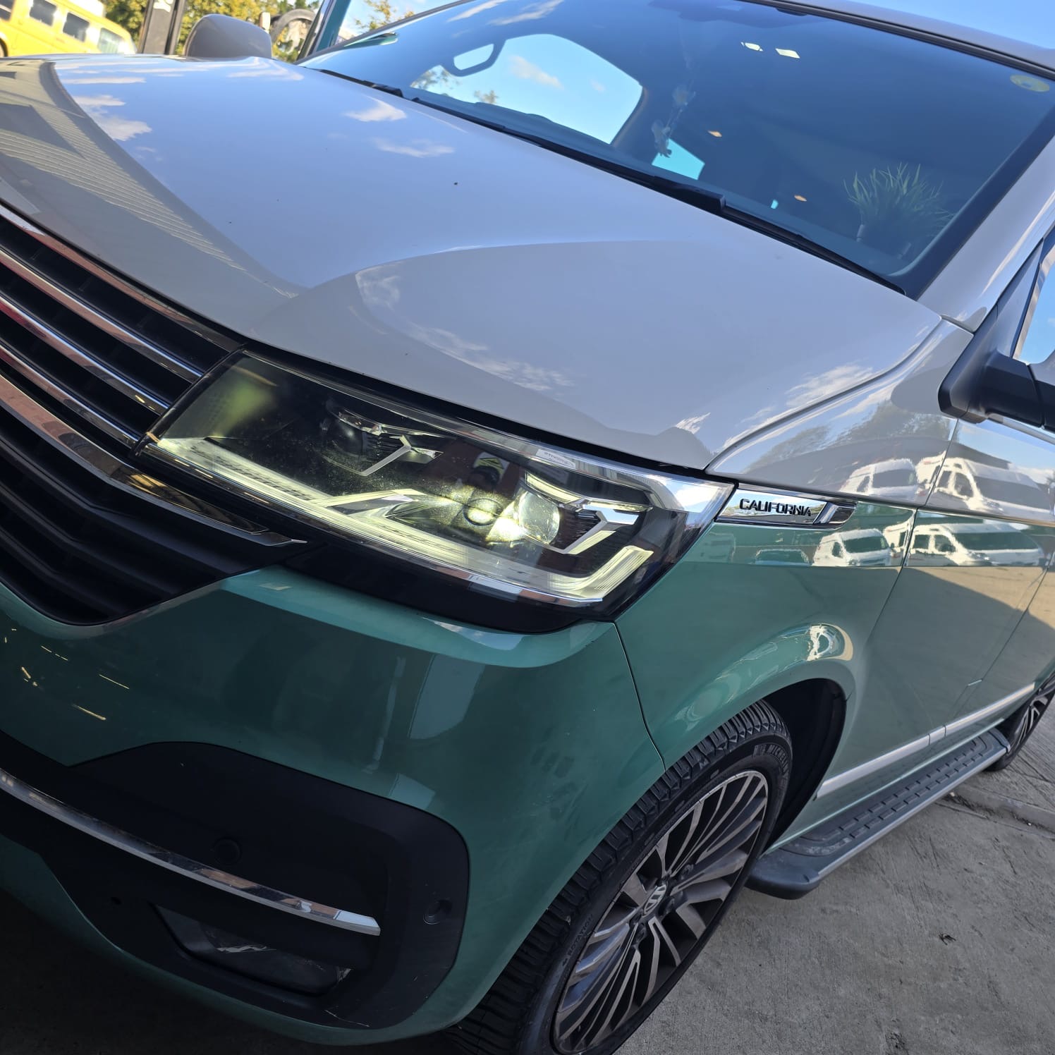 VW California T6.1 Heated Steering Wheel Retrofit Final View