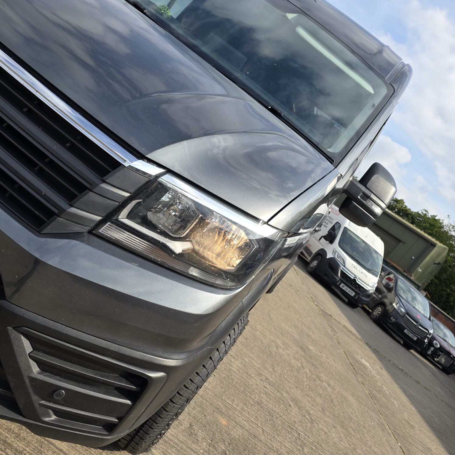 VW Crafter steering wheel retrofit and adaptive cruise control upgrade