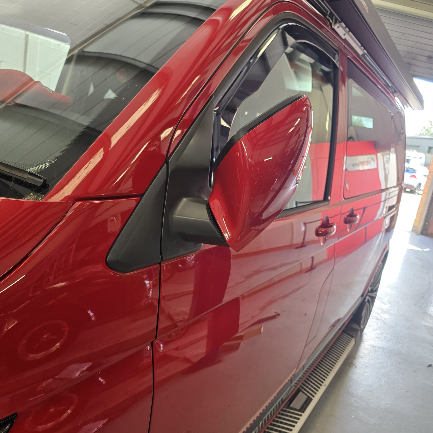 New Side Mirror Fitted on VW T6.1 Curdworth