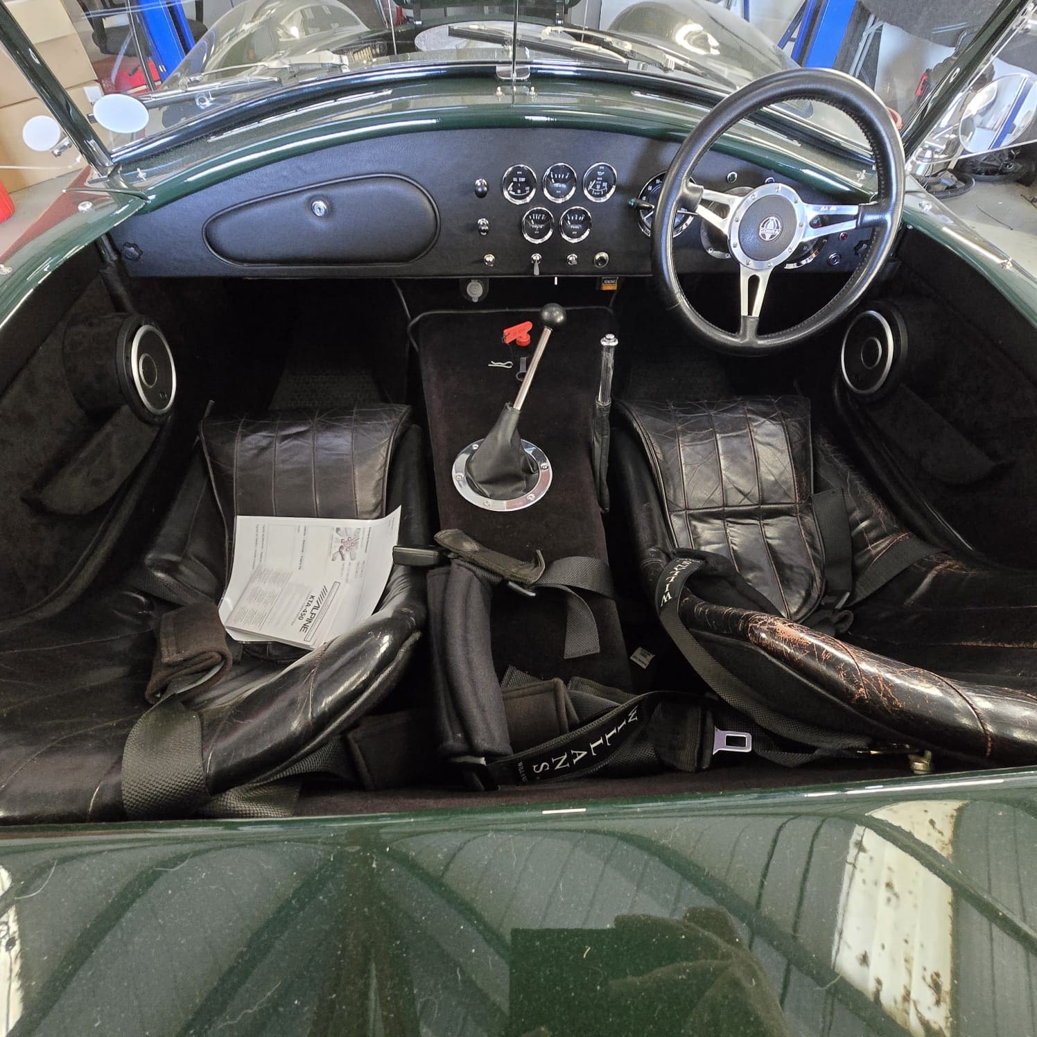 JL Audio coaxial speakers installed in Cobra
