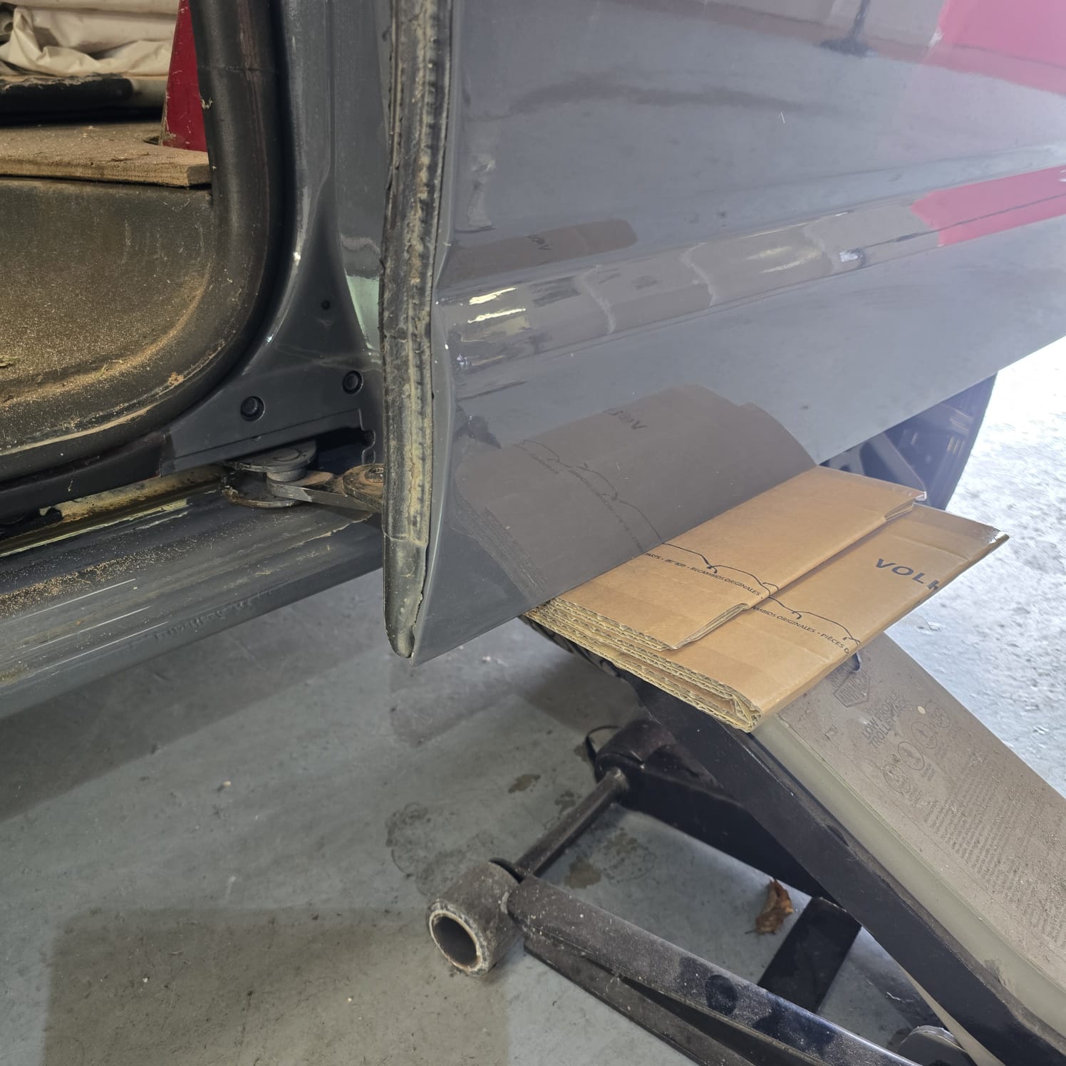 Cruise control stalk installed in VW Transporter