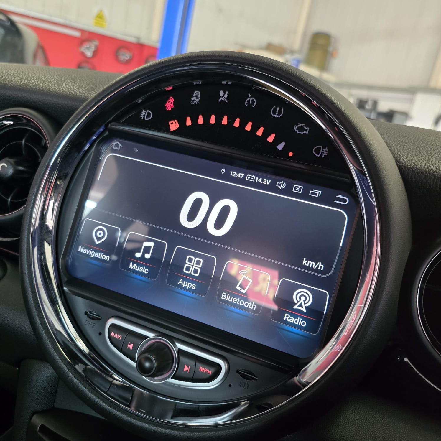 Professional Mini Cooper Android installation and retrofit