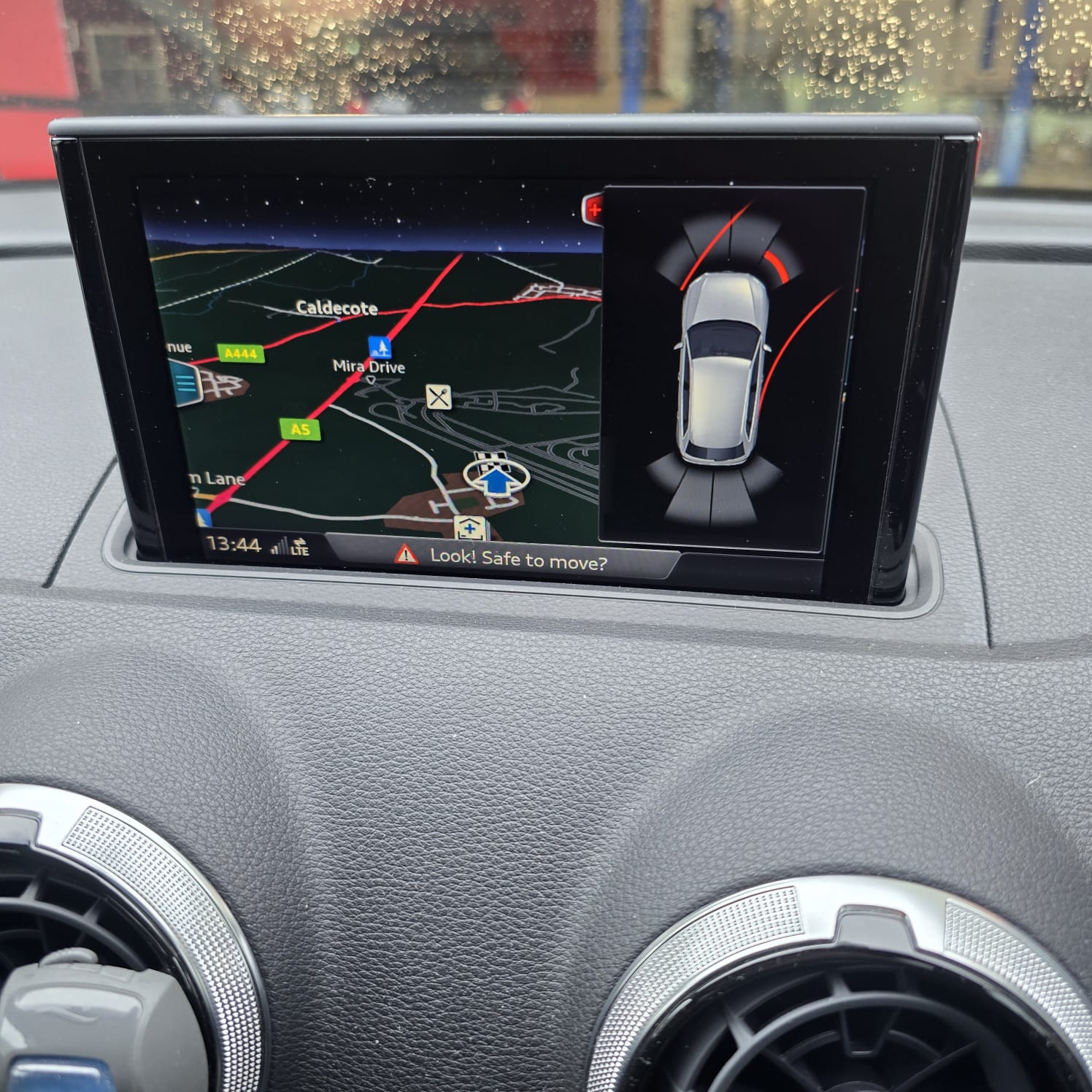 Audi A3 Front Sensors OEM Mounting