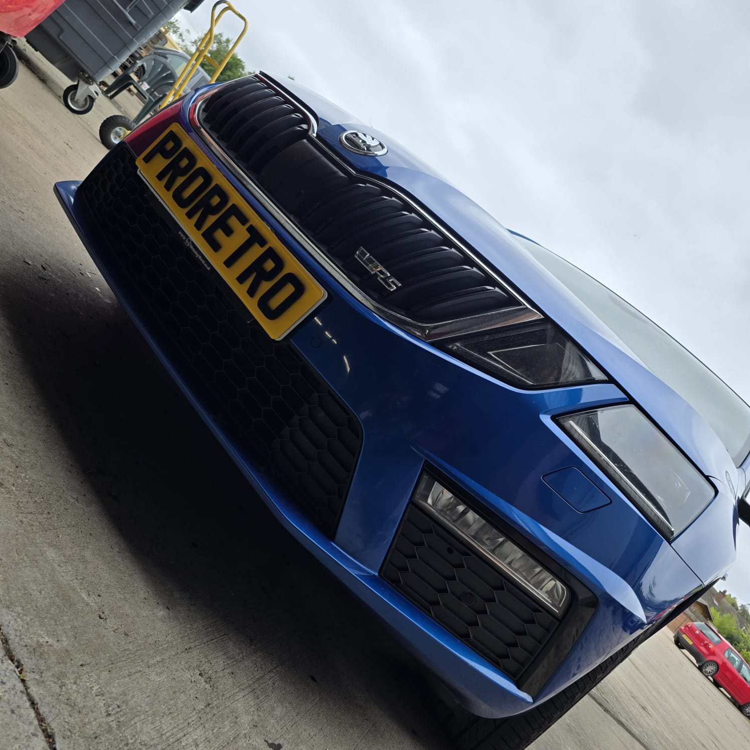 Skoda Octavia VRS automatic parking alerts OPS retrofit