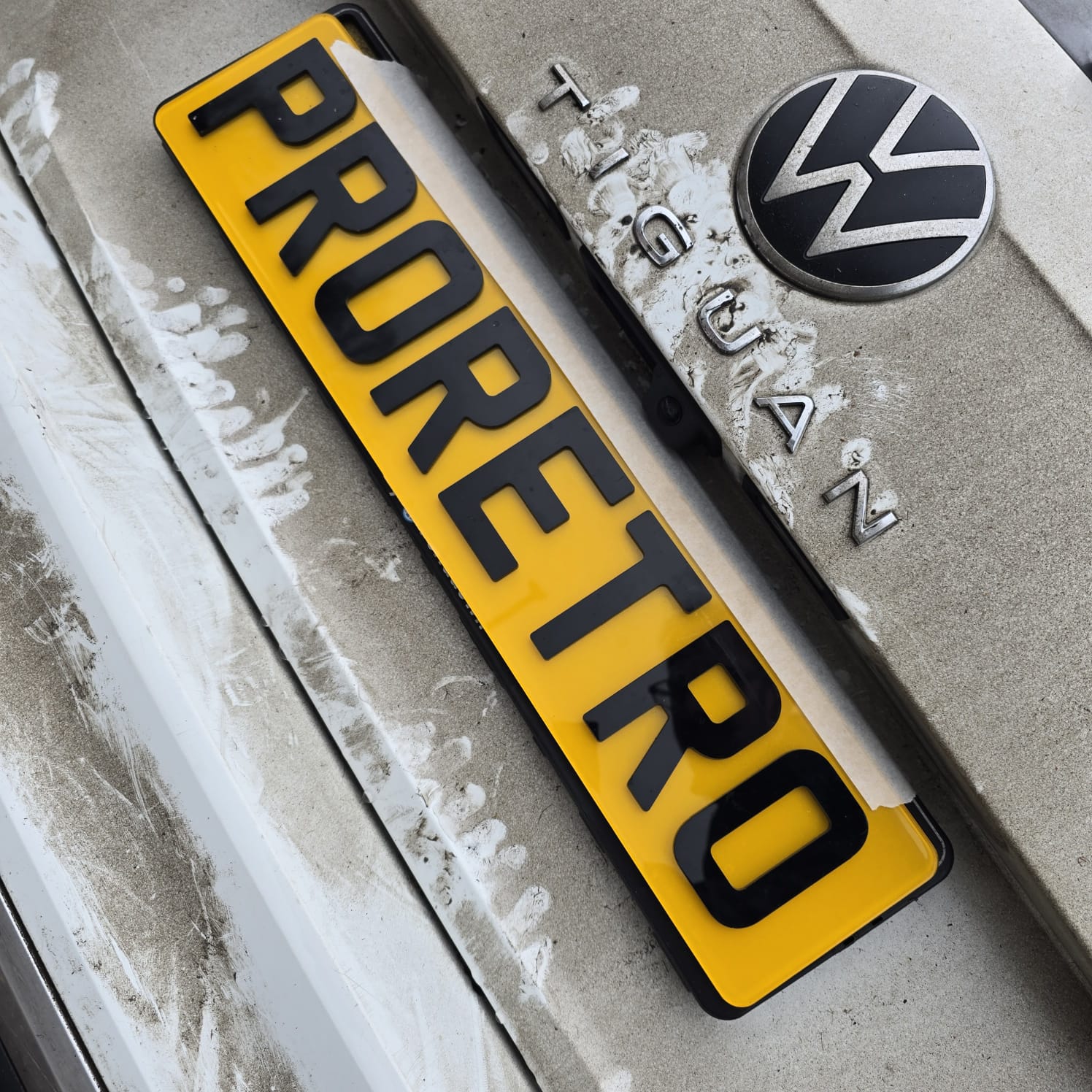 Final view of completed retrofit on VW Tiguan 2020