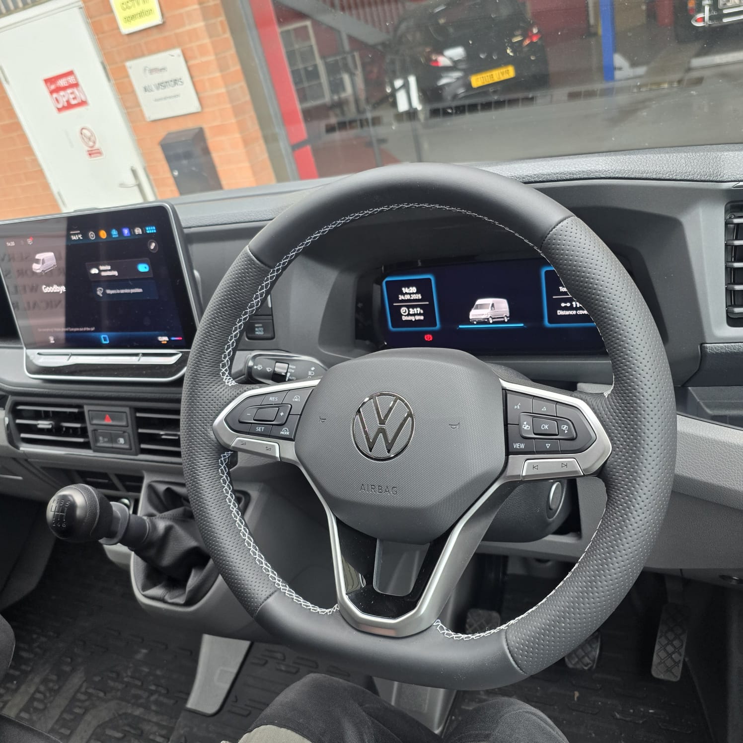 2025 VW Crafter Interior Upgrade with Custom Wheel