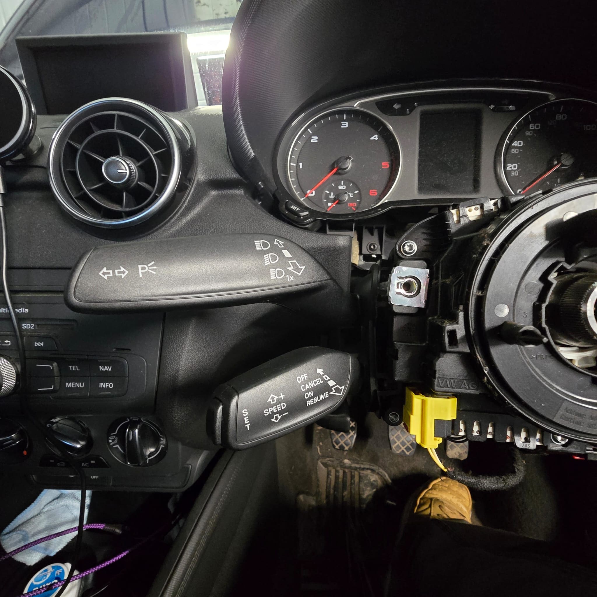 Audi A1 Cruise Control Activation