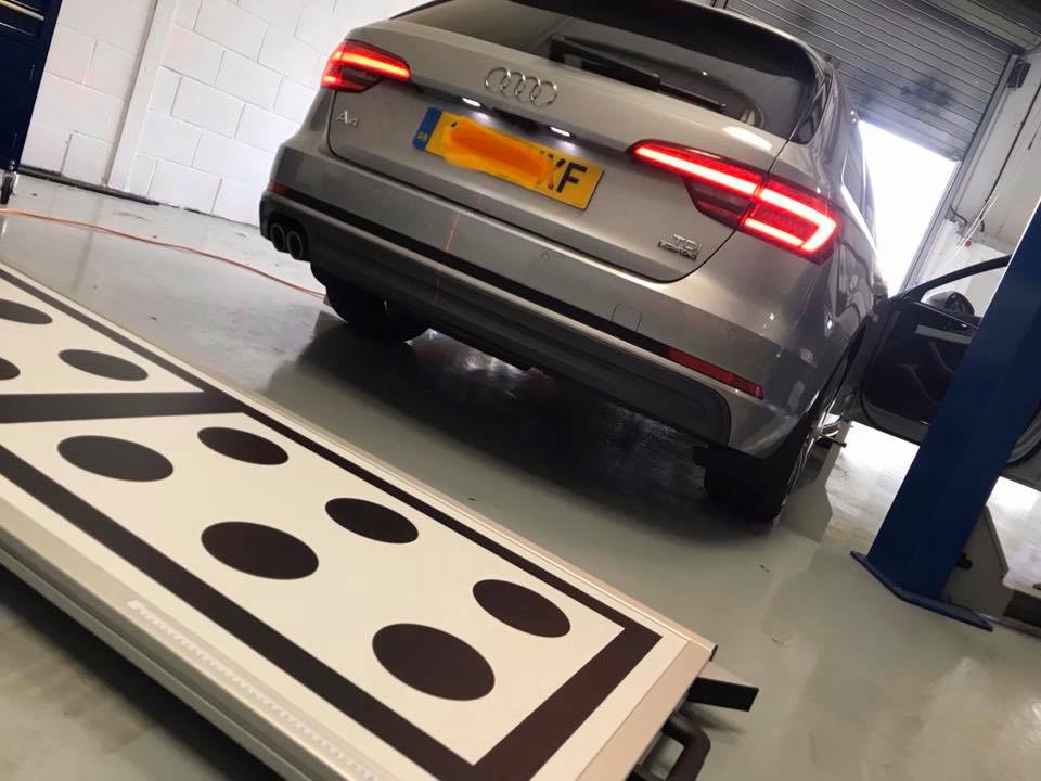 Audi A4 B9 rear view camera calibration with VAG tools