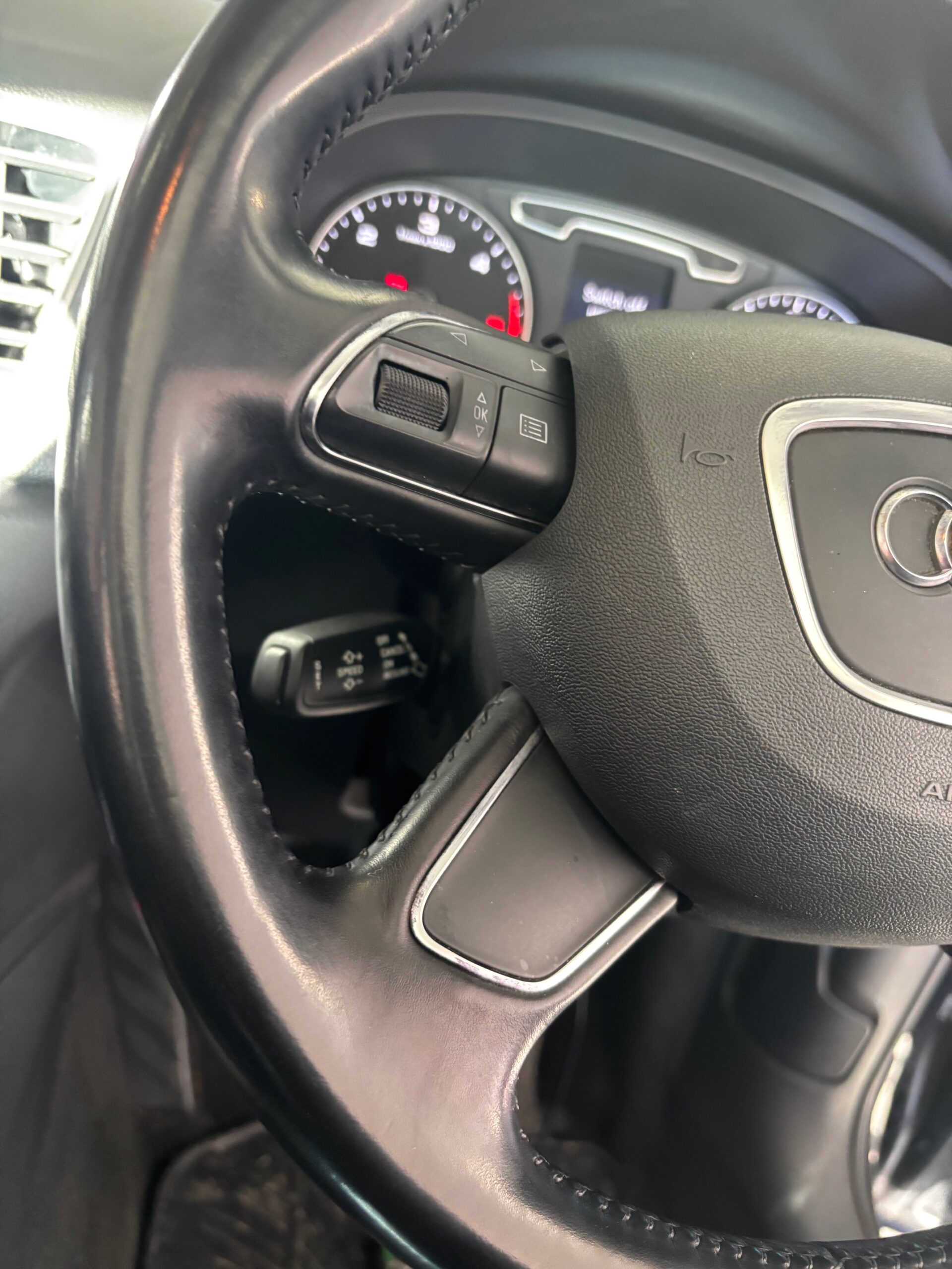 Audi Q3 Optical Parking Display Activated