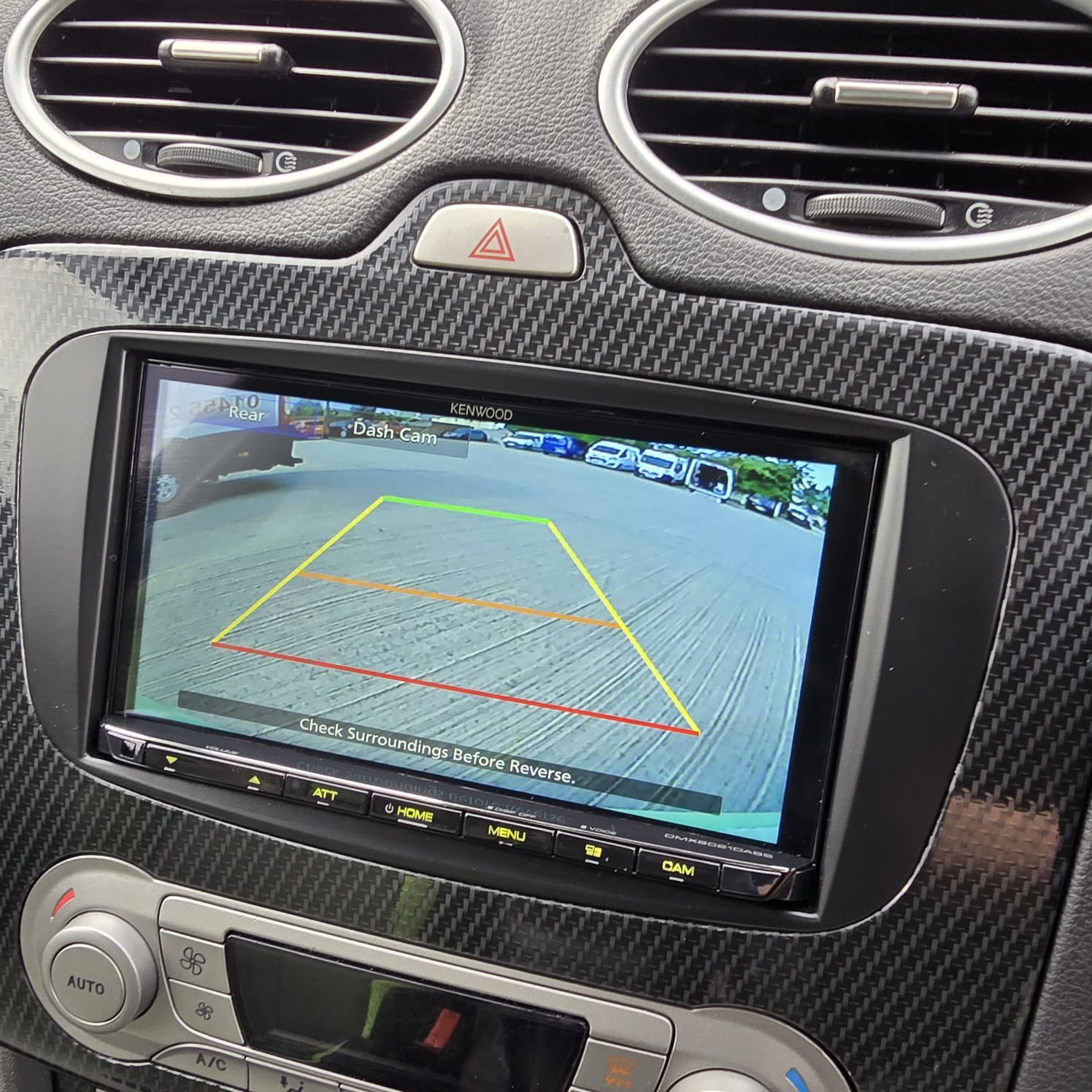 Kenwood DRV-N520 Dash Cam Integrated with Stereo