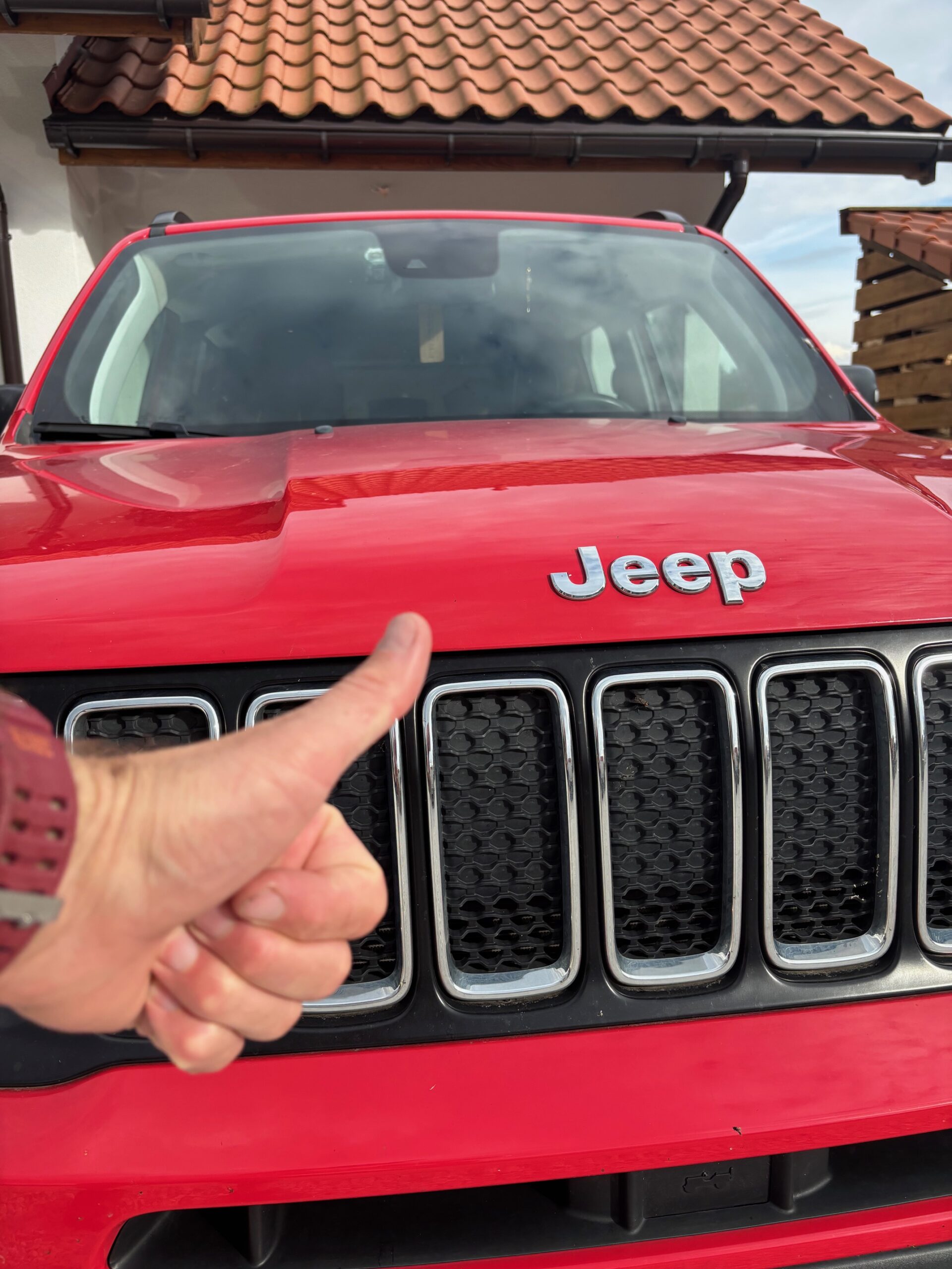 Jeep Renegade Vodafone R294 rear parking sensor installation