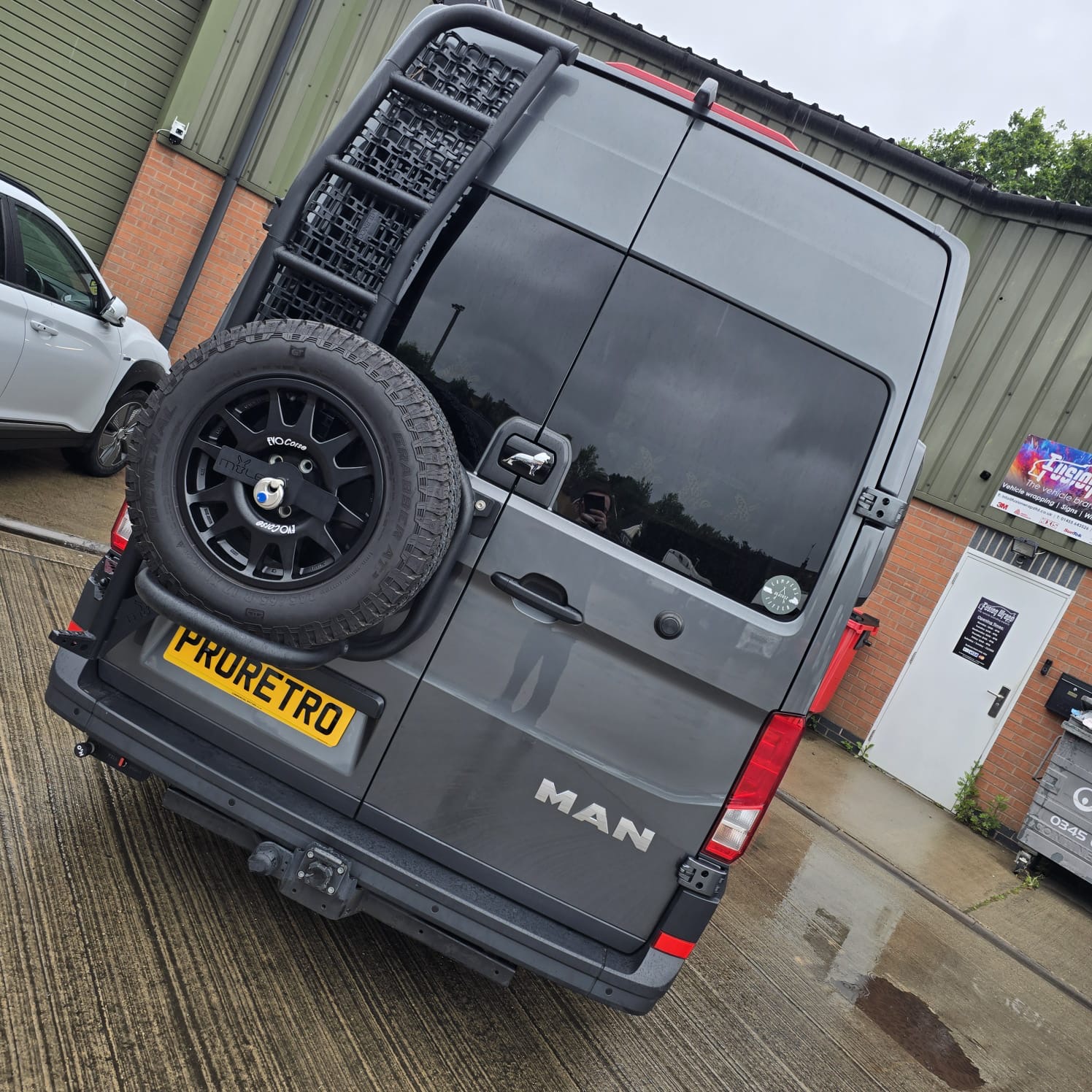 Factory integration of parking sensors installed by Professional Retrofits