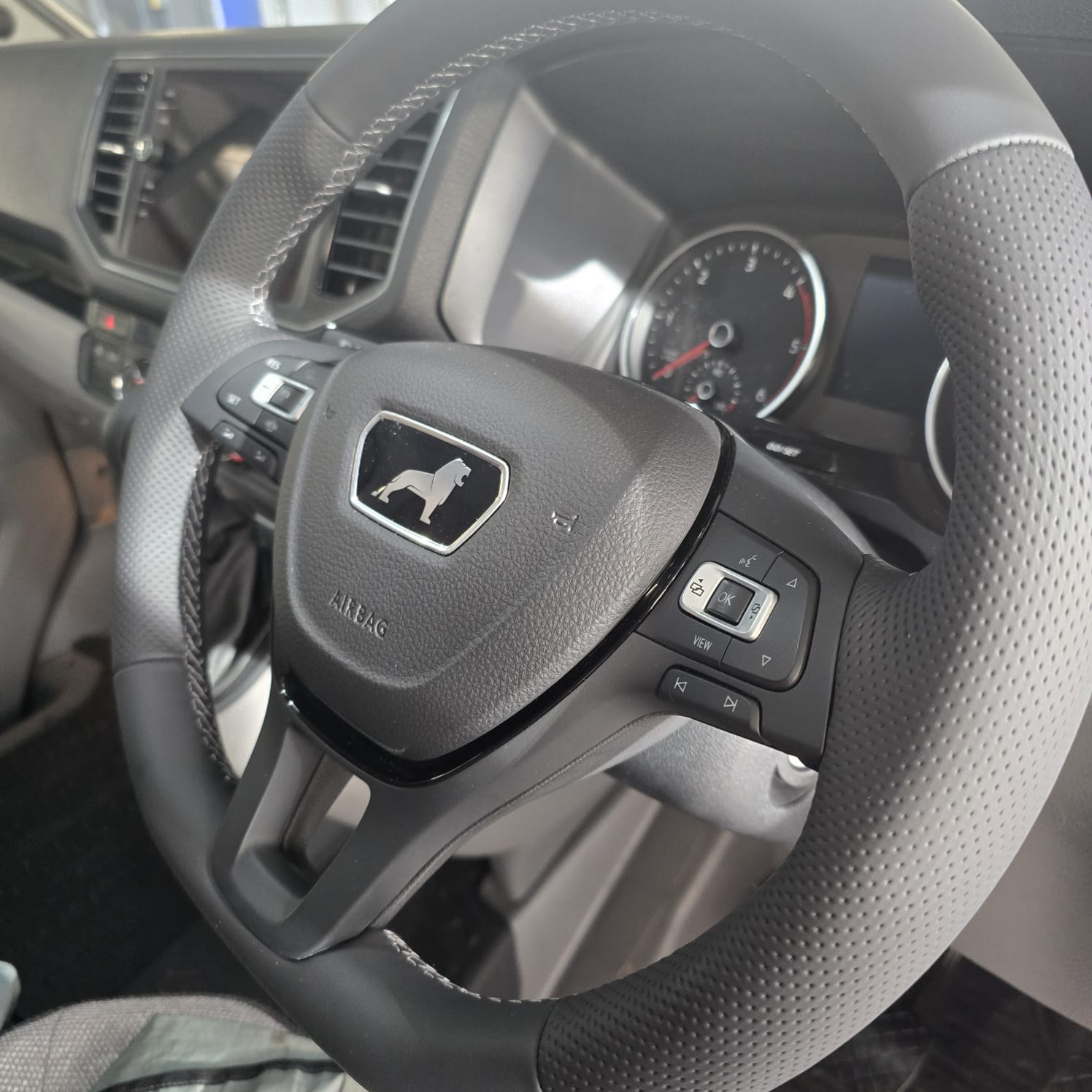 Transporter HQ black lens headlights look sharp