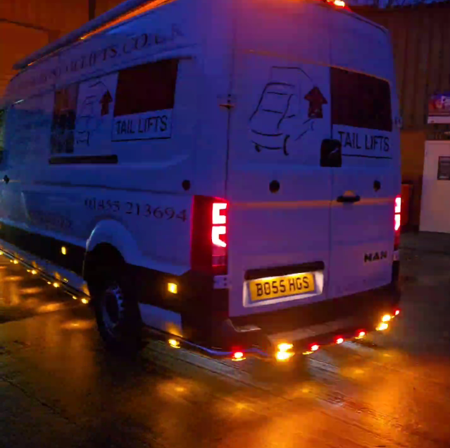 MAN TGE LED retrofit for road safety