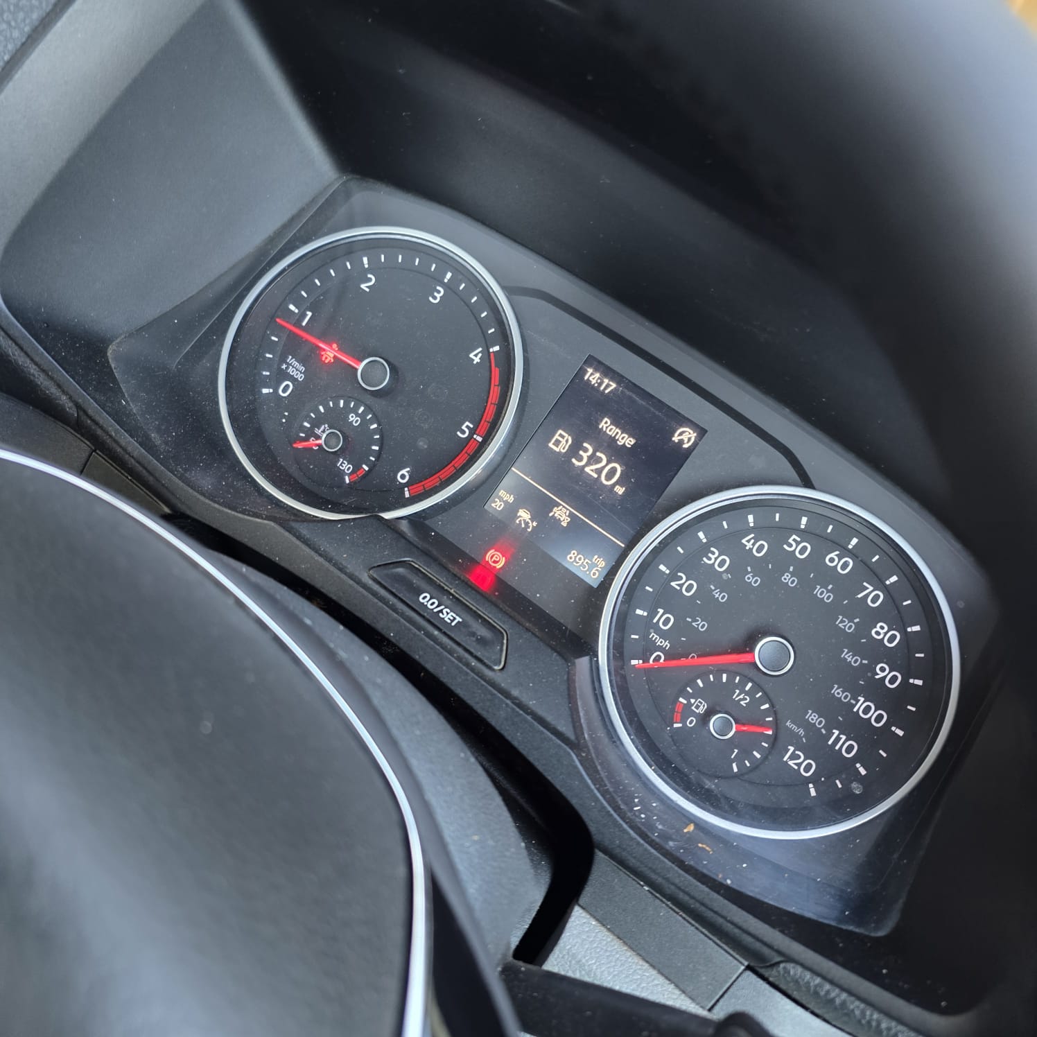 MAN TGE steering wheel upgrade with ACC retrofit