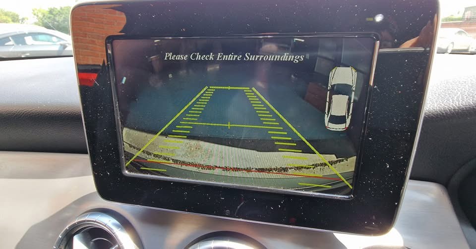 Mercedes AMG reverse parking camera upgrade