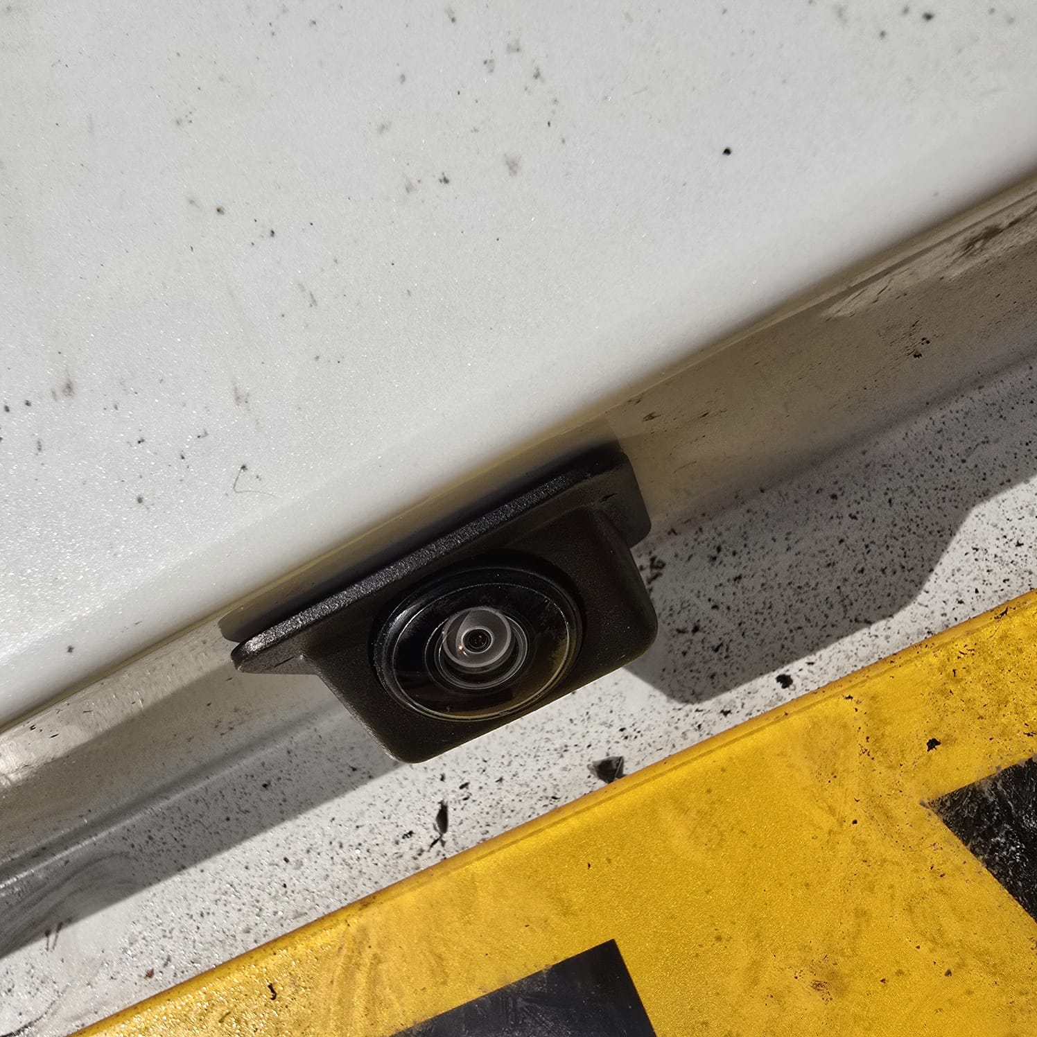 Genuine SEAT rear view camera display on Leon 5F screen