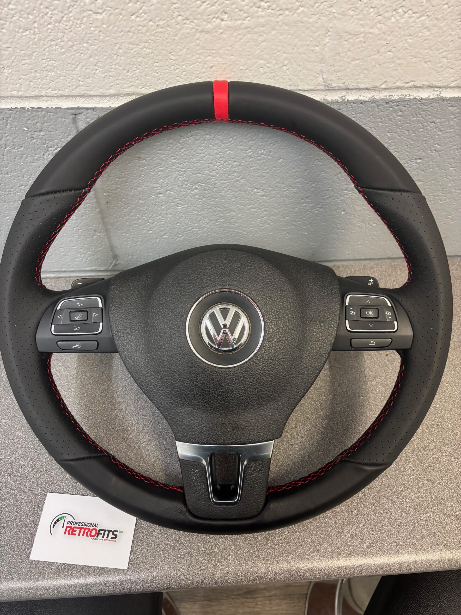 VW T5.1 DSG Steering Wheel Upgrade