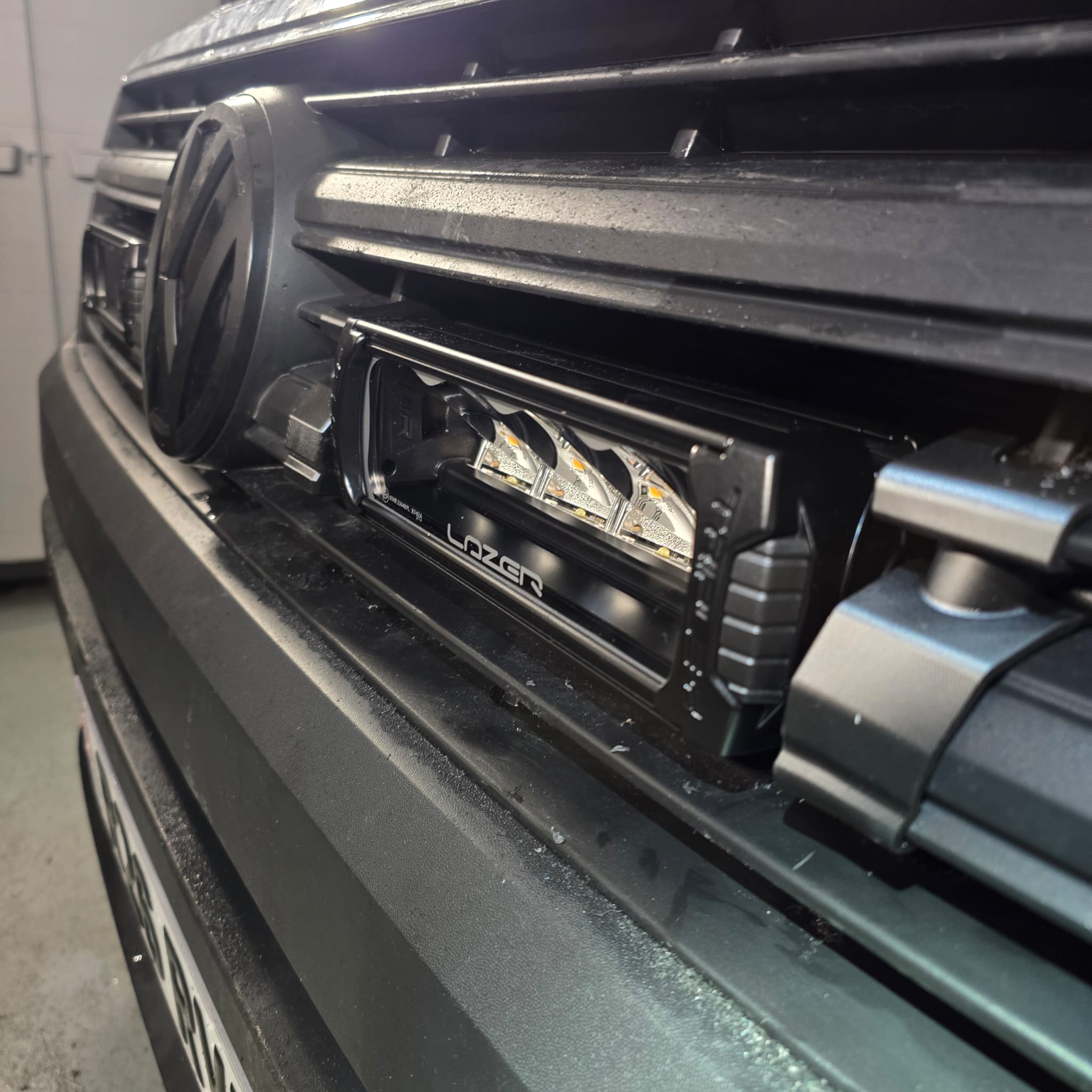 VW Crafter Lazer Lamps side profile view