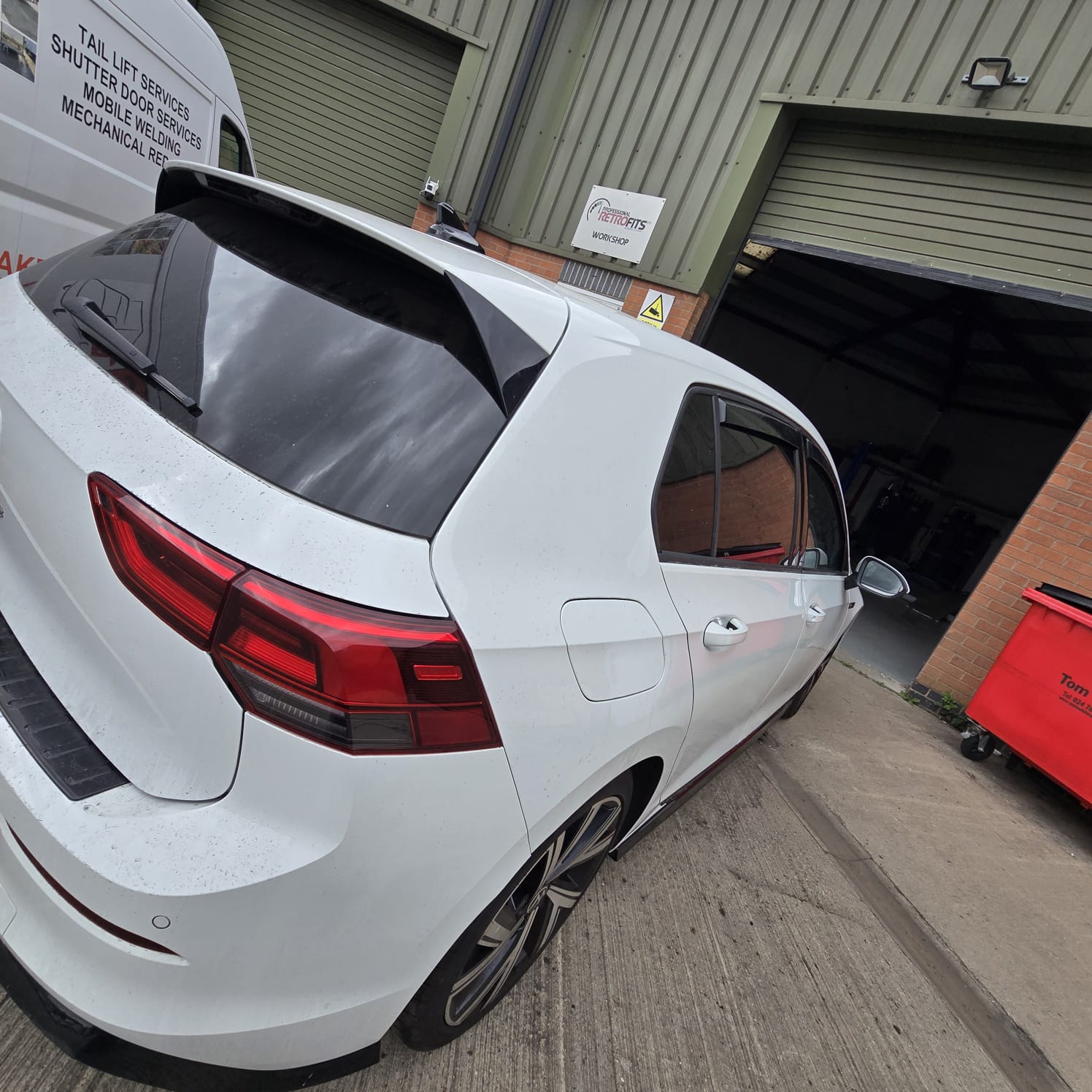 VW Golf 8 Grille Light Retrofit