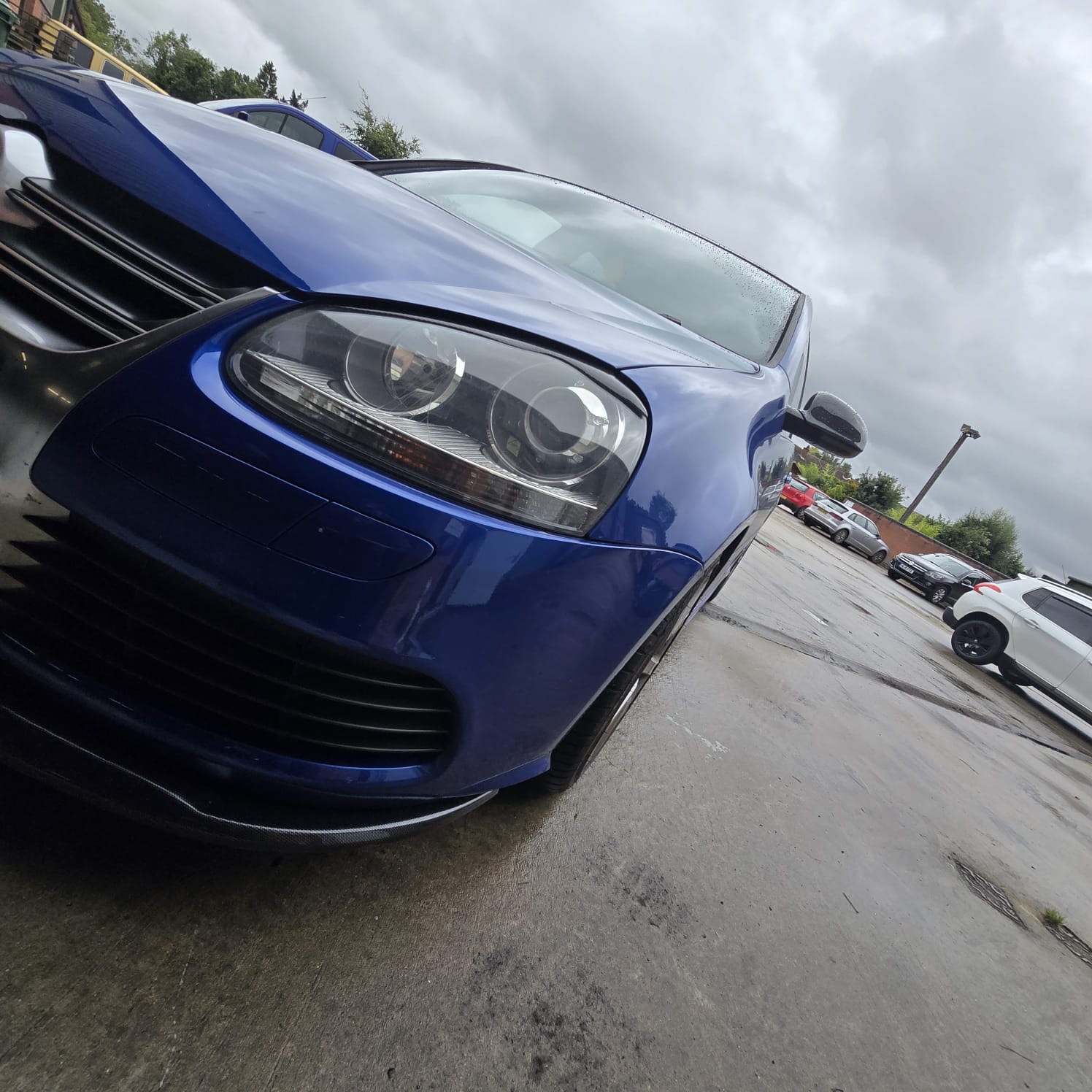 Golf Mk5 R32 steering wheel replacement with Golf Mk7 R wheel