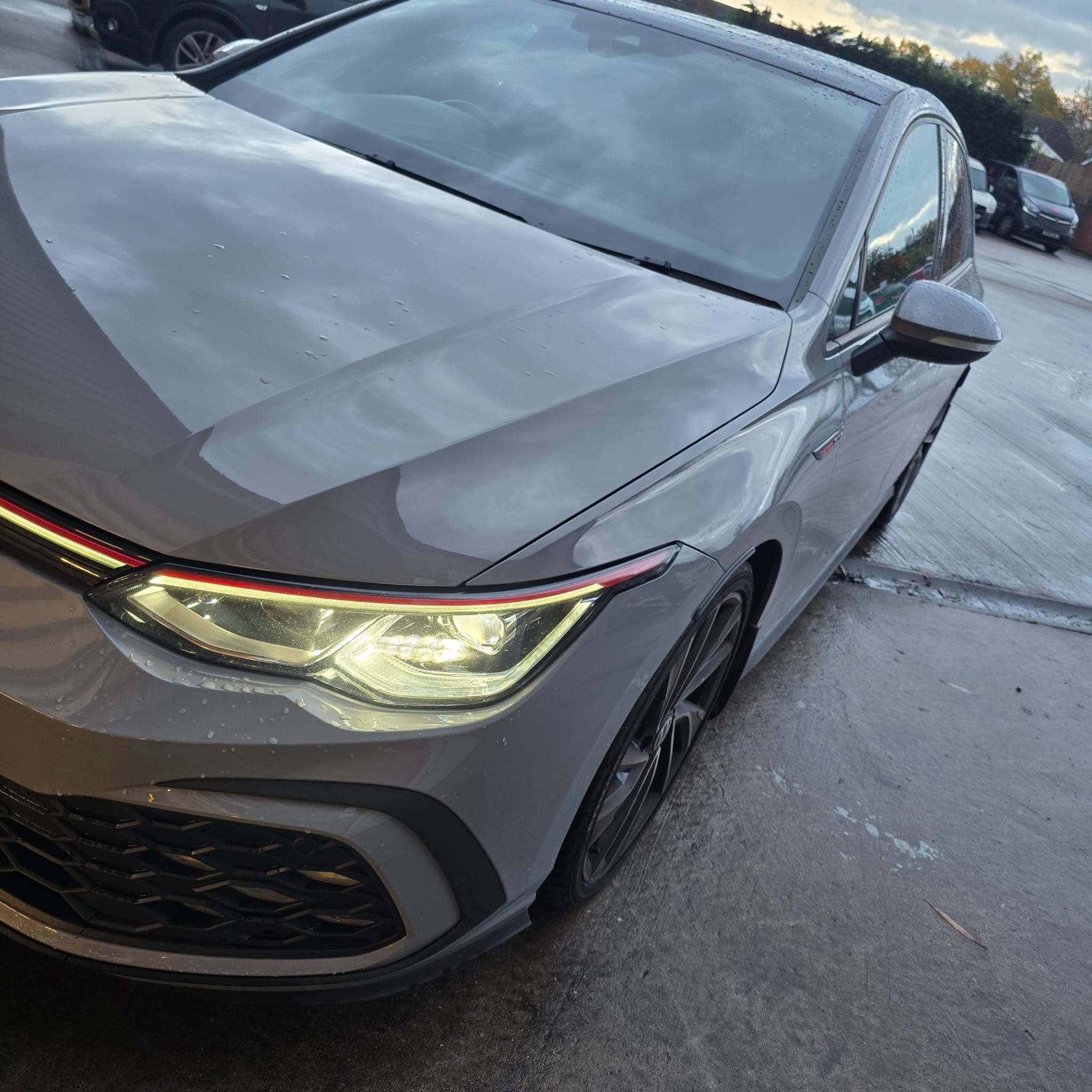 Professional VW Golf MK8 rear camera install