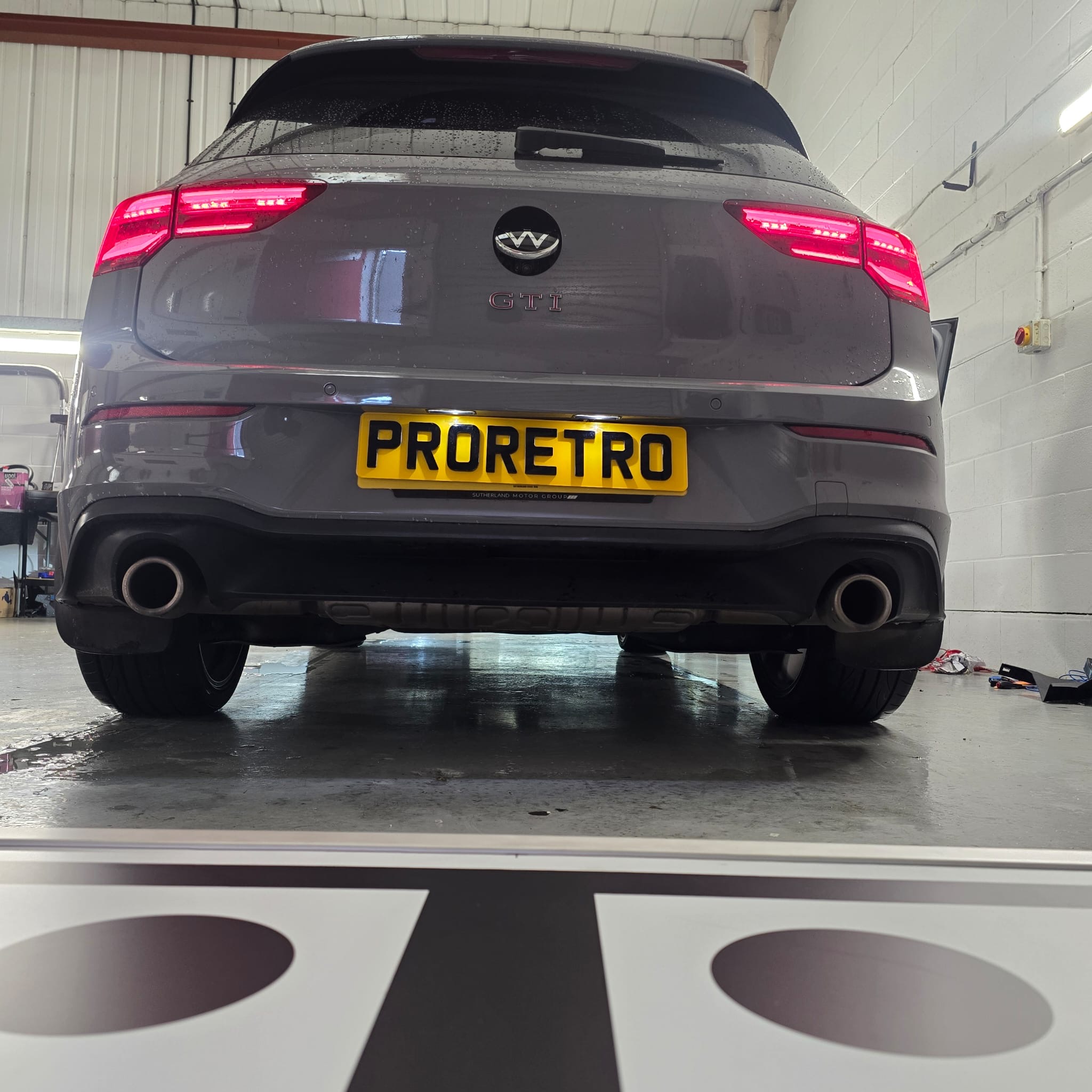 VW Golf Mk8 GTI Camera Integration Display