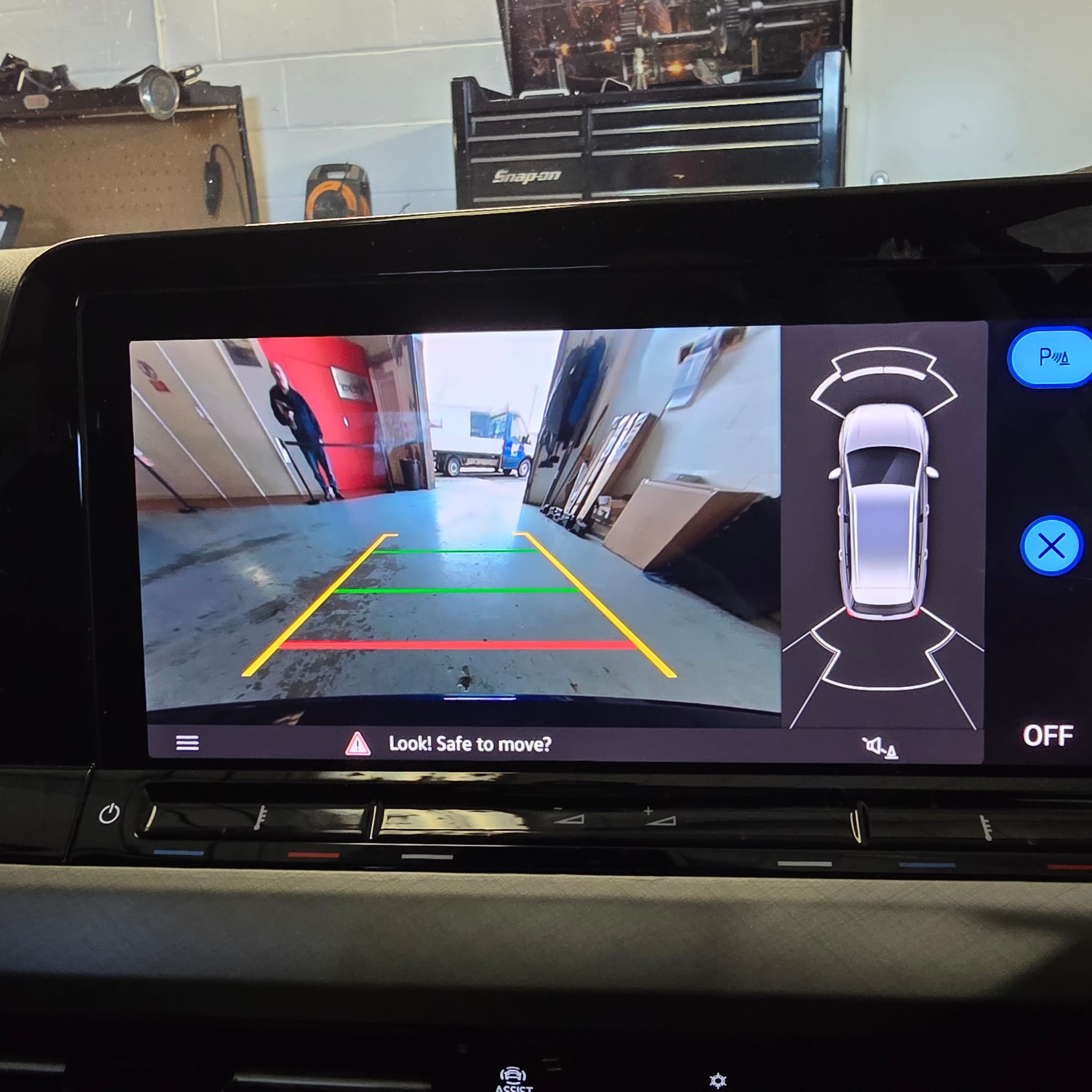 VW Golf Mk8 Rear View Camera Retrofit with Washer System
