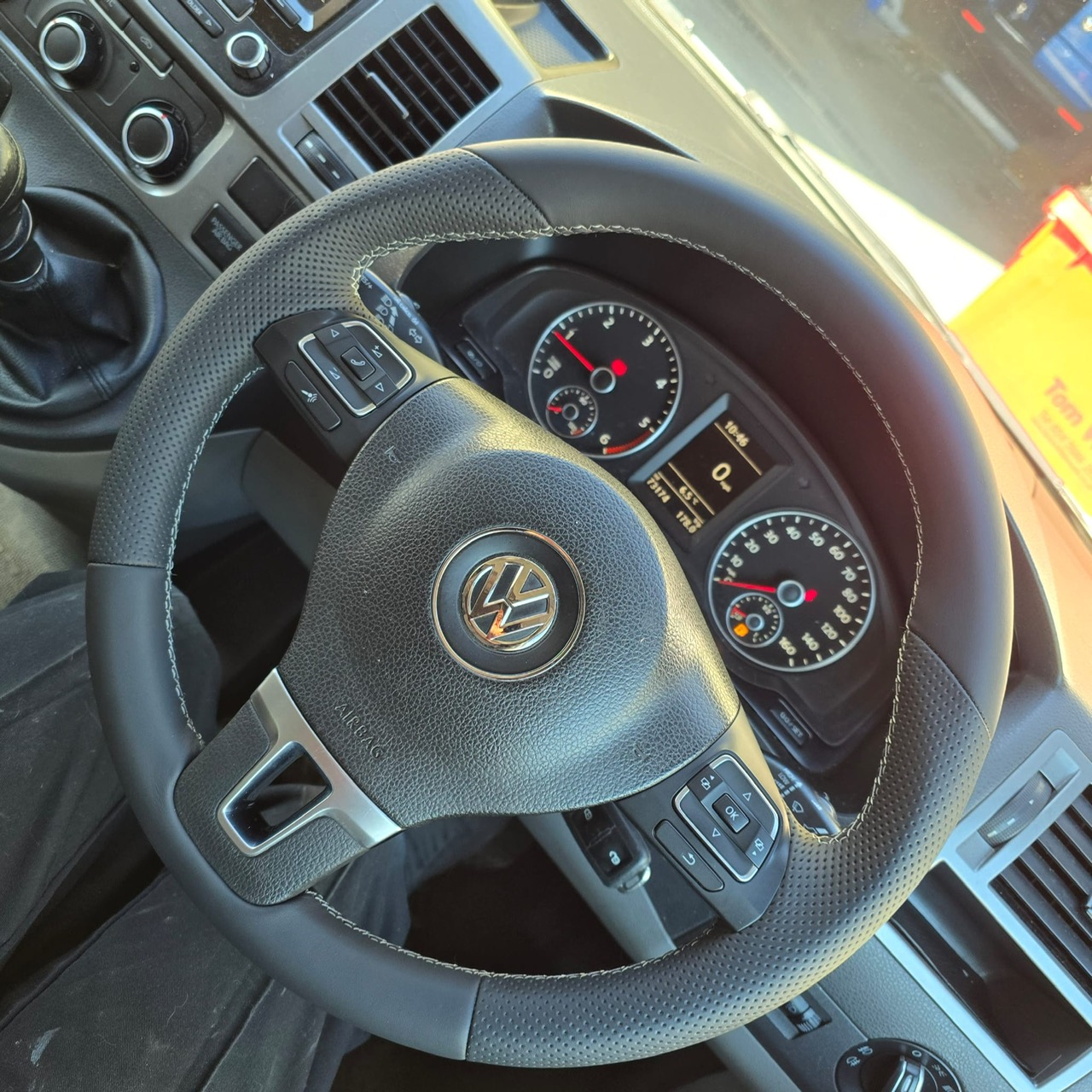 VW T5.1 Multifunction Steering Wheel and Digital Speed Display Upgrade in Manchester