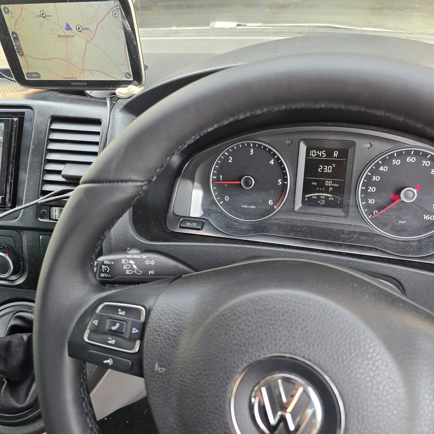 VW T5.1 MFSW retrofit professional install