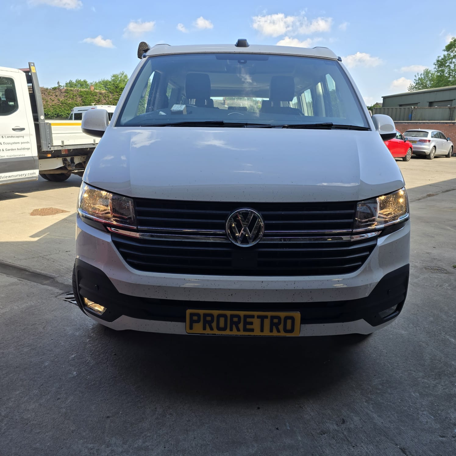 VW T6.1 California upgrades Blidworth parking sensors and camera retrofit
