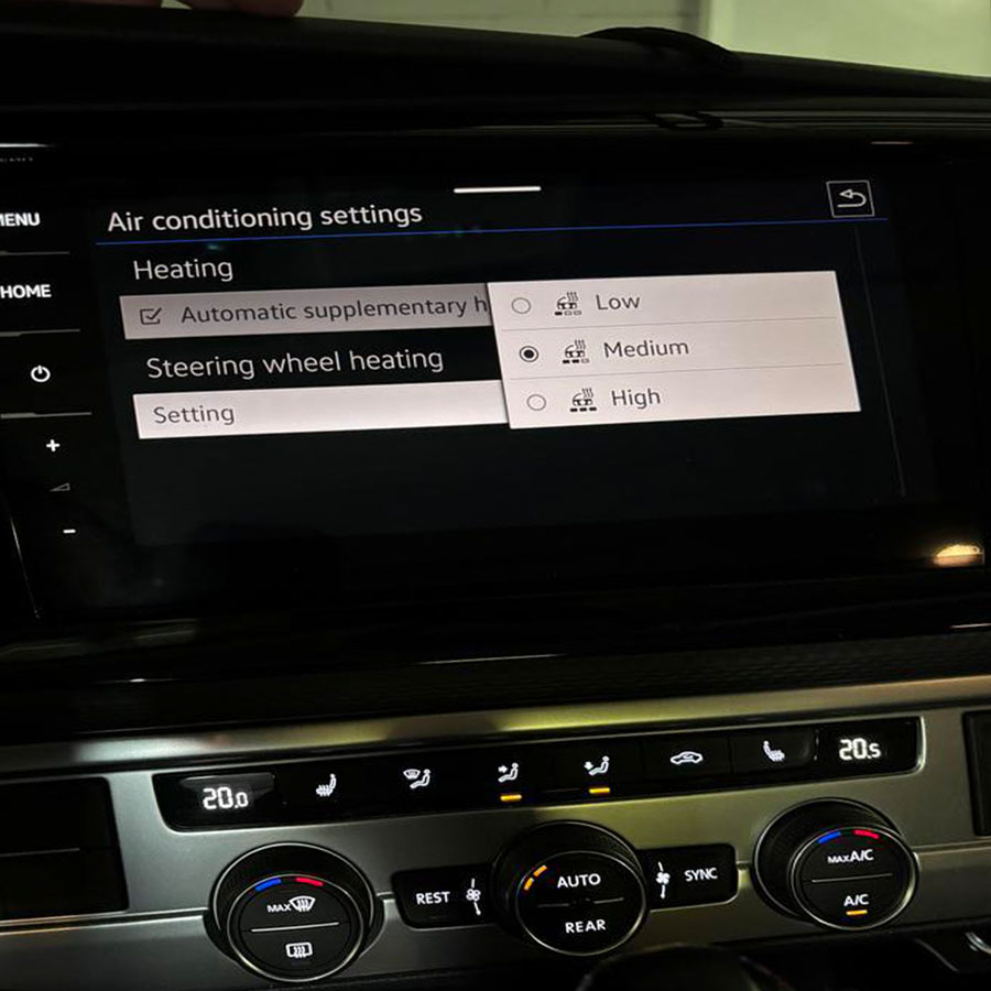 VW T6.1 Heated Steering Wheel Retrofit No Retirm Needed