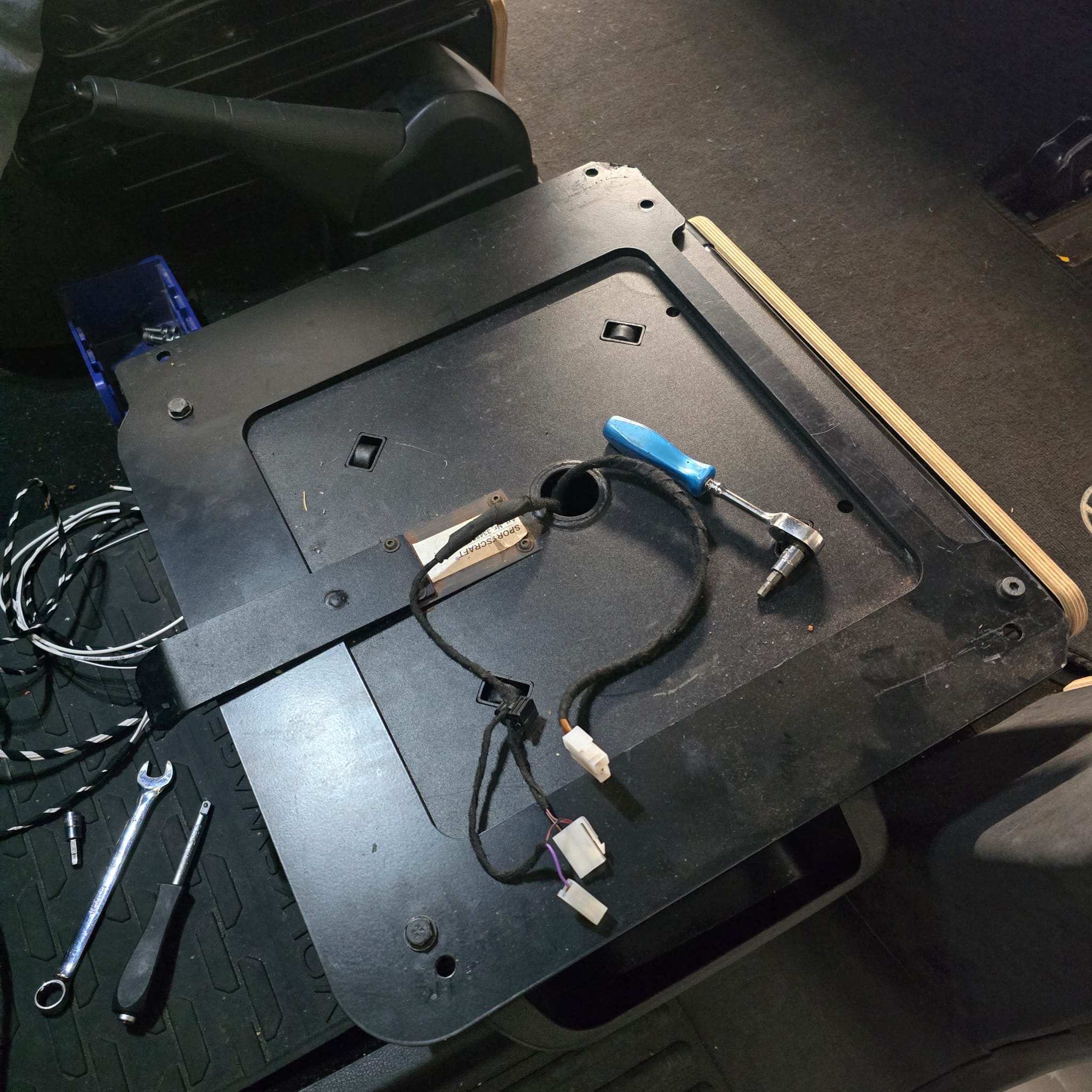 VW T6.1 heated seat retrofit Redditch