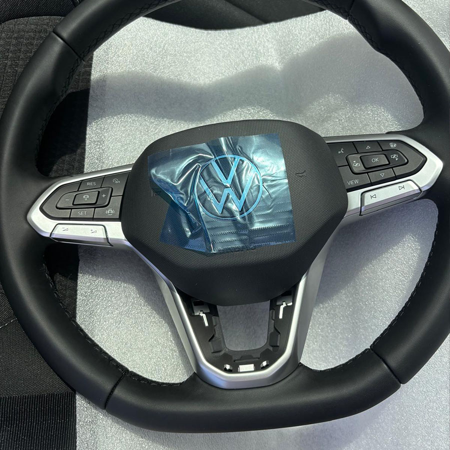 VW T6.1 Heated Steering Wheel Retrofit Installed with No Retirm