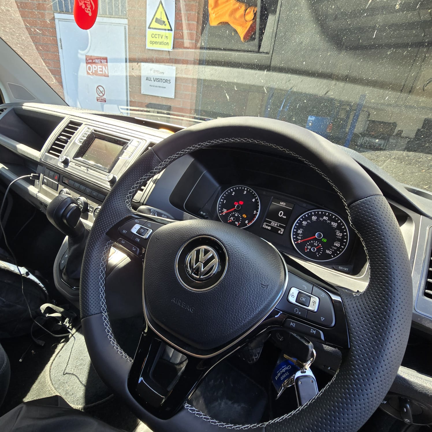 Professional VW T6 adaptive cruise retrofit installation