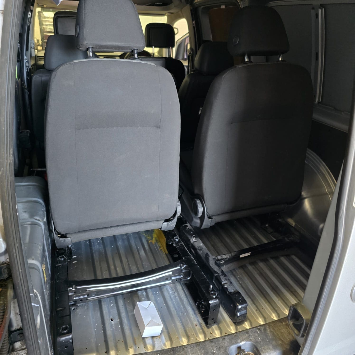 VW Touran comfort seat upgrade full installation