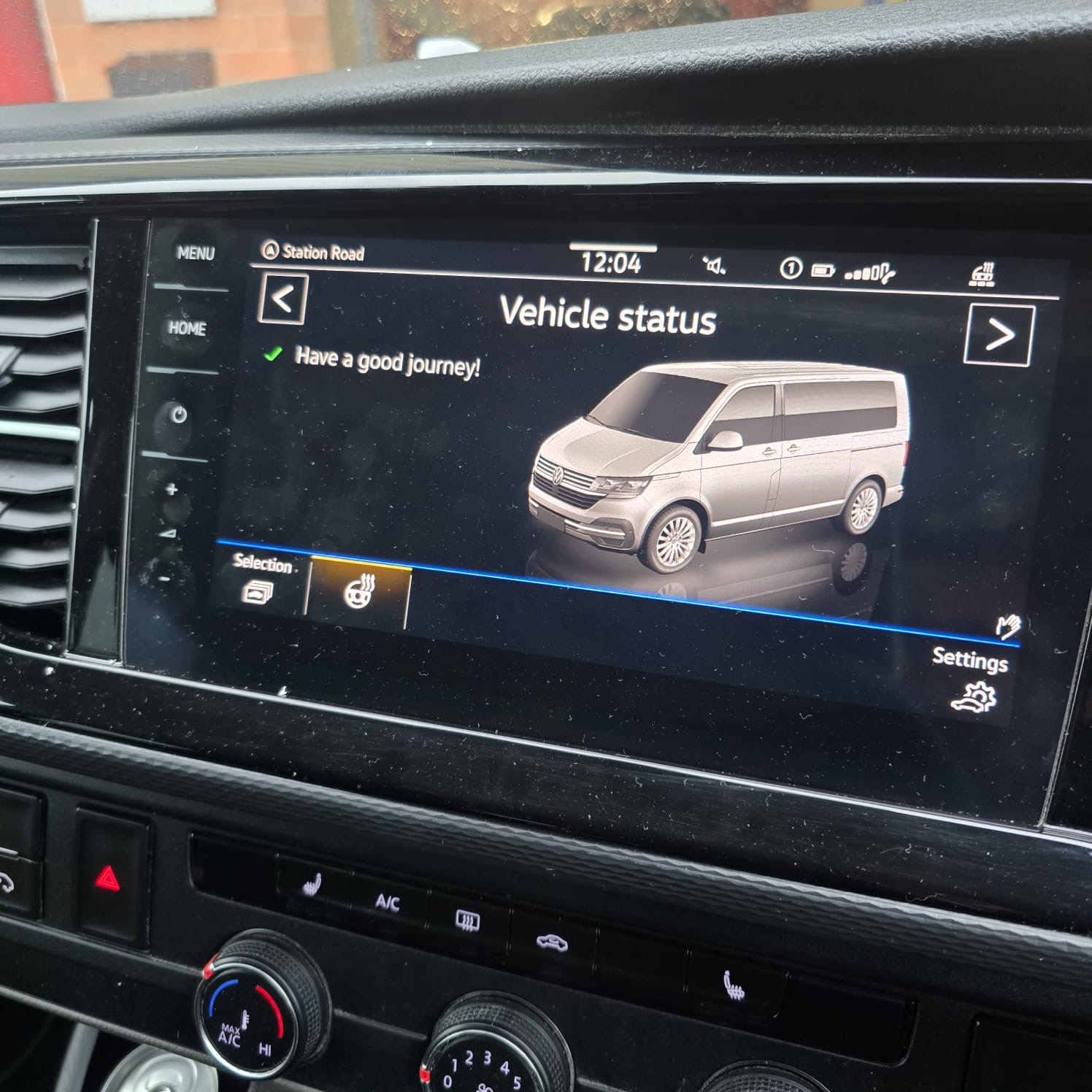 Genuine Heated Steering Wheel Retrofit for VW Transporter T6.1