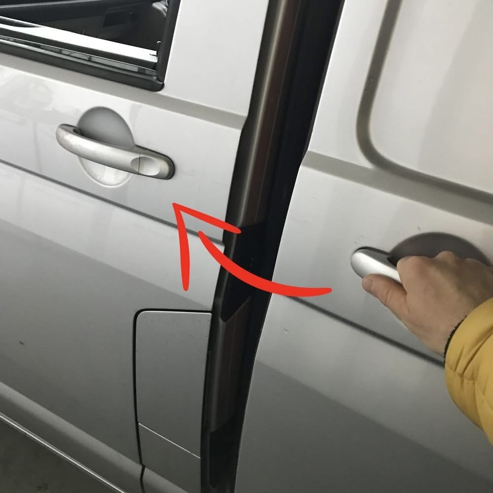 VW T6.1 soft-close door retrofit upgrade