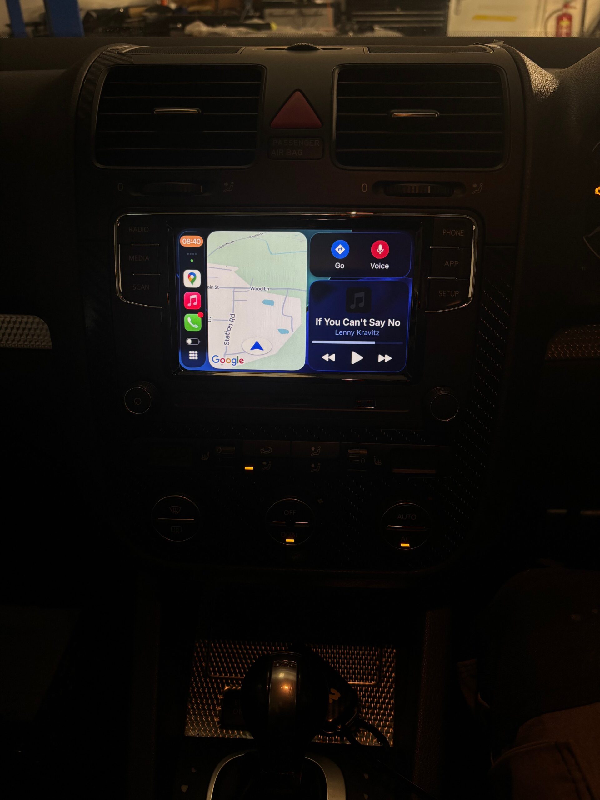 RCD360 Pro Installed in VW T6 Dashboard