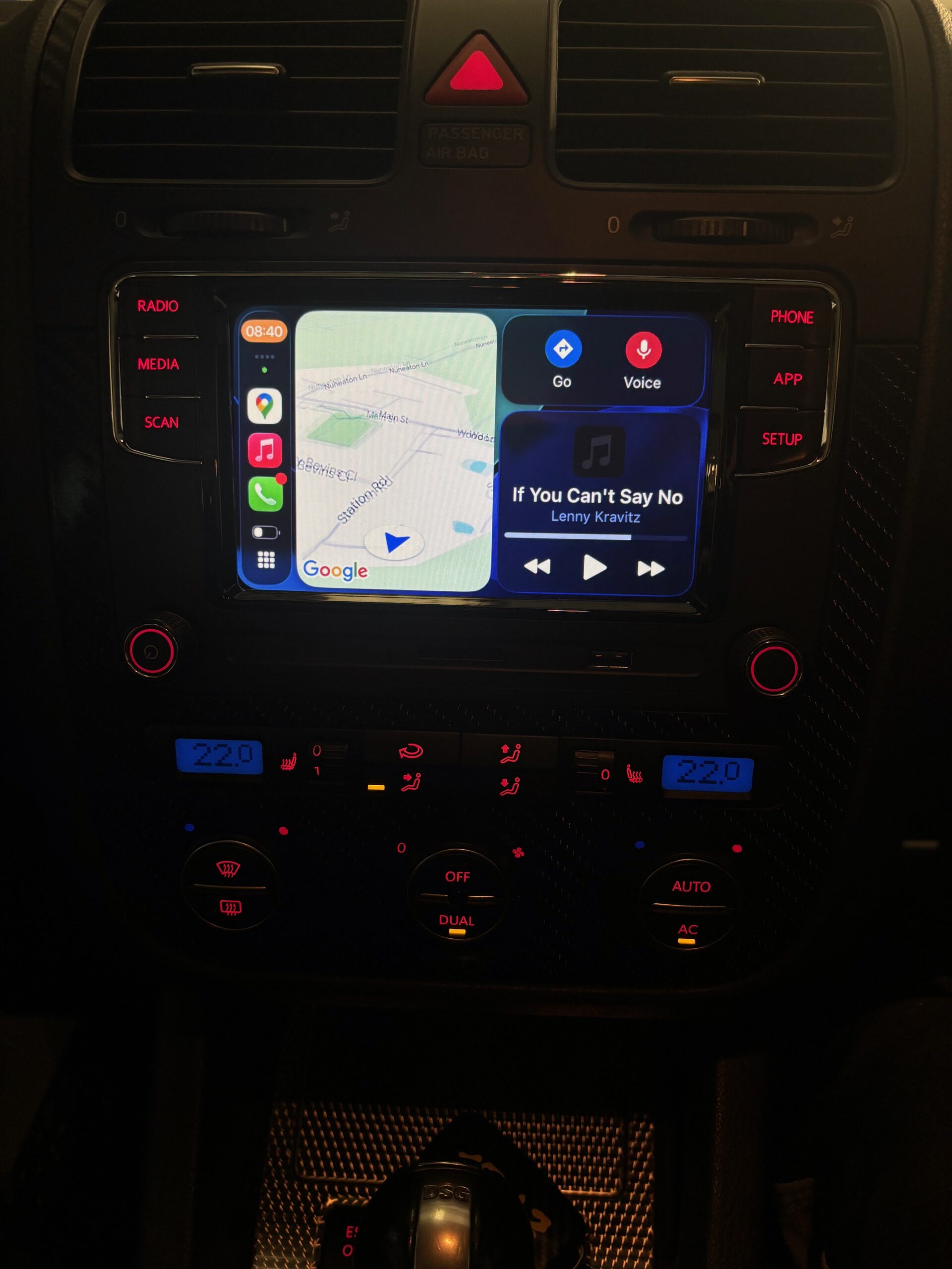 VW Transporter RCD360 Pro Retrofit