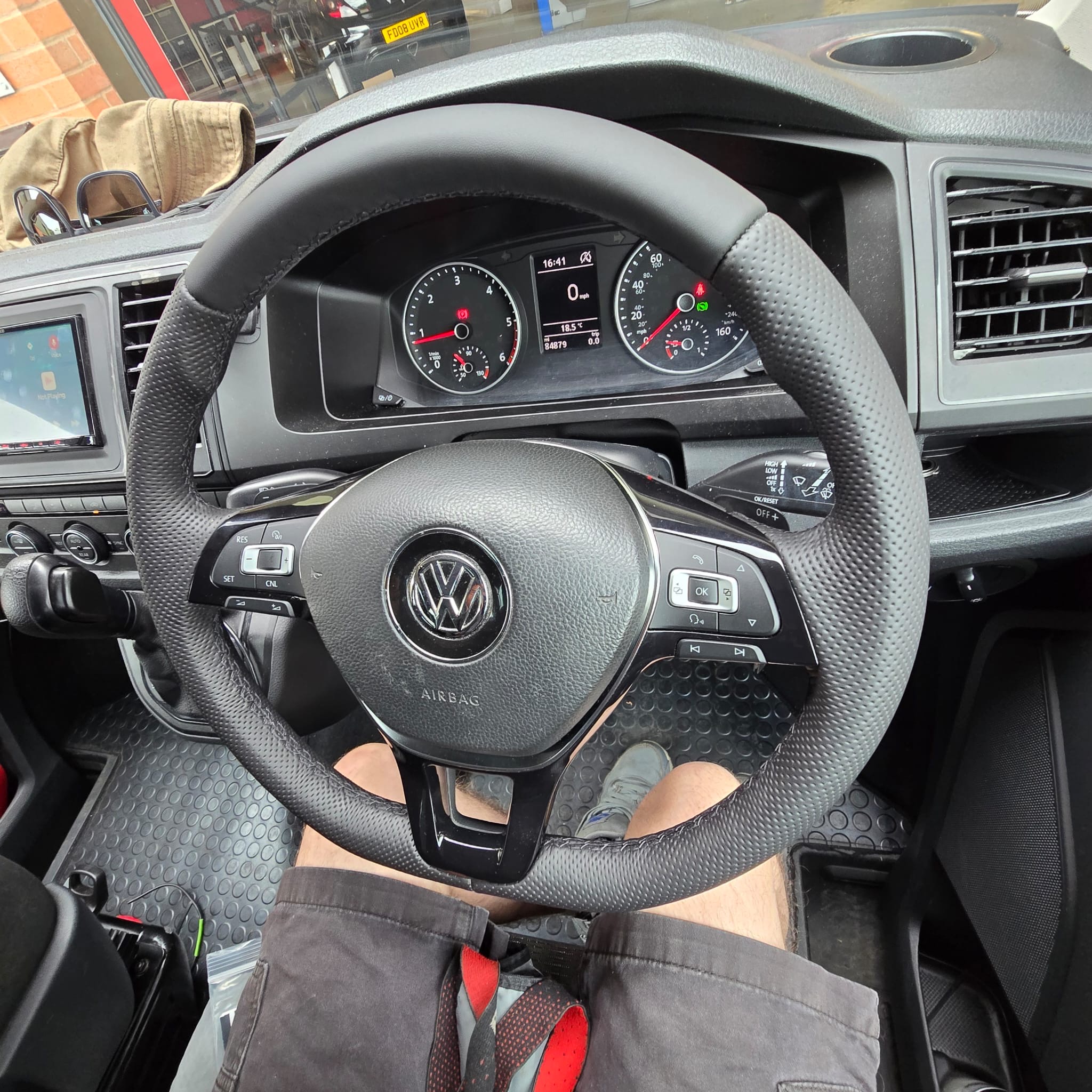 VW T6 cruise control factory stalk retrofit