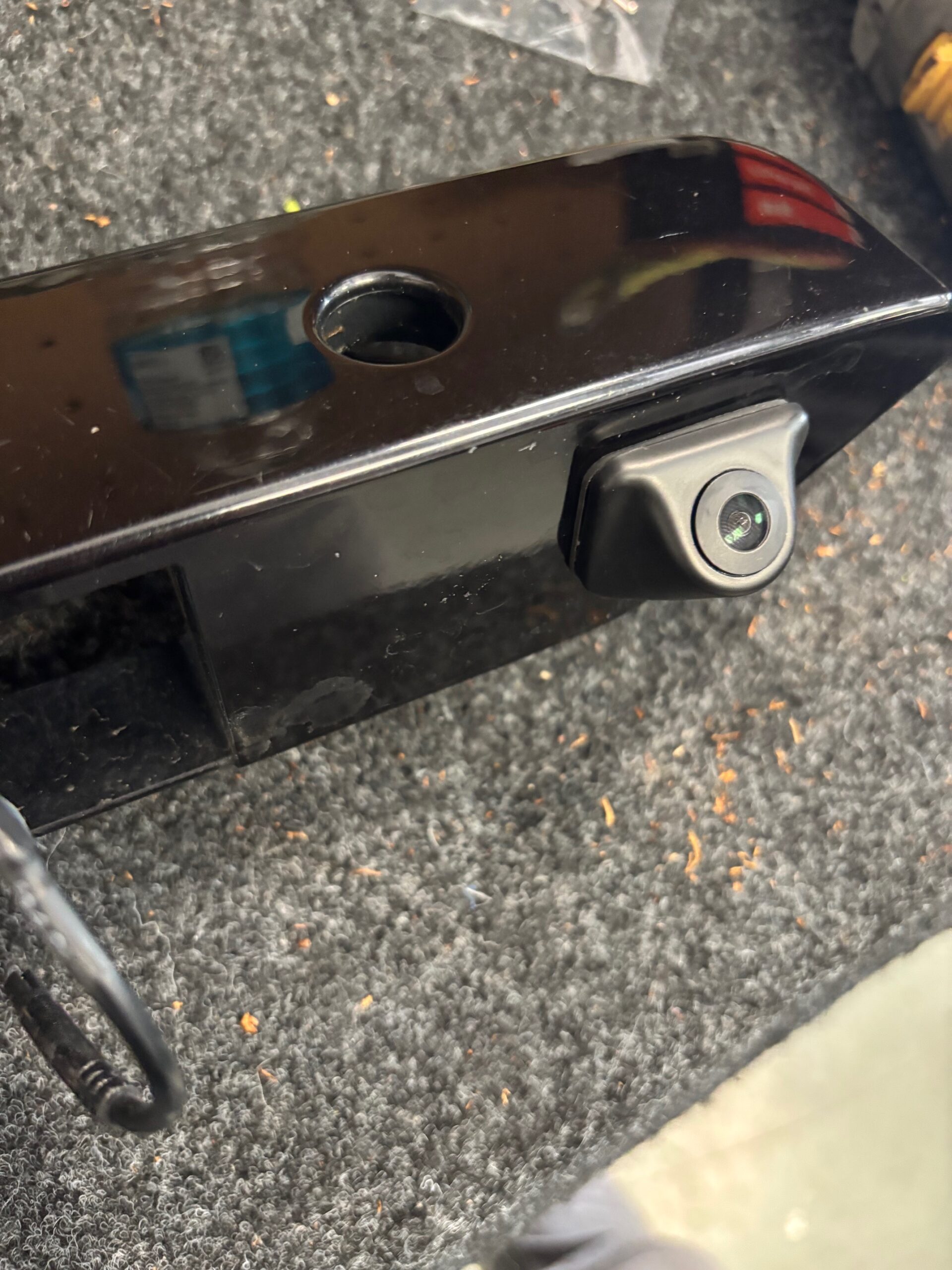 VW Transporter discreet aftermarket camera retrofit