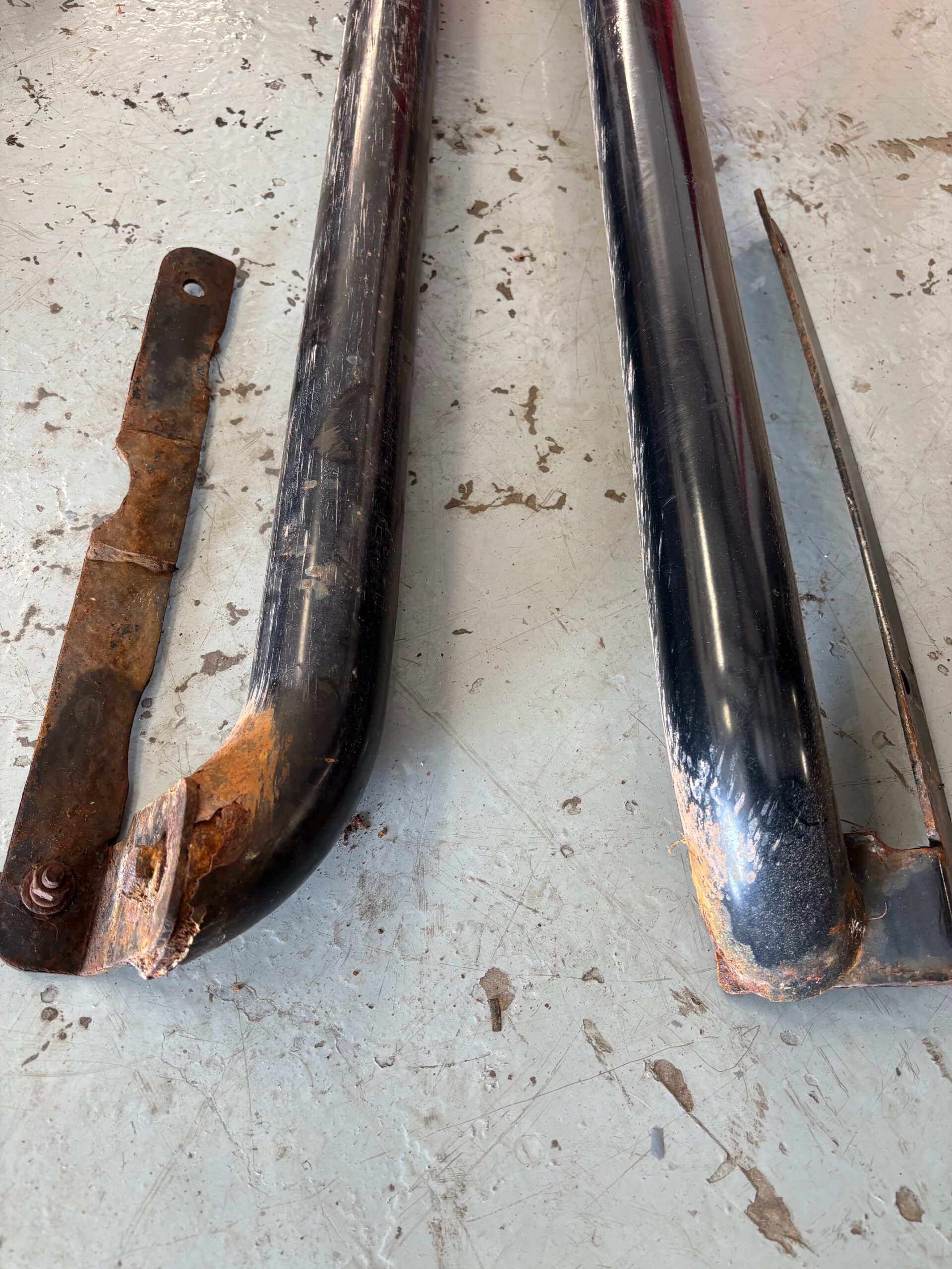 VW Transporter side upgrade completed