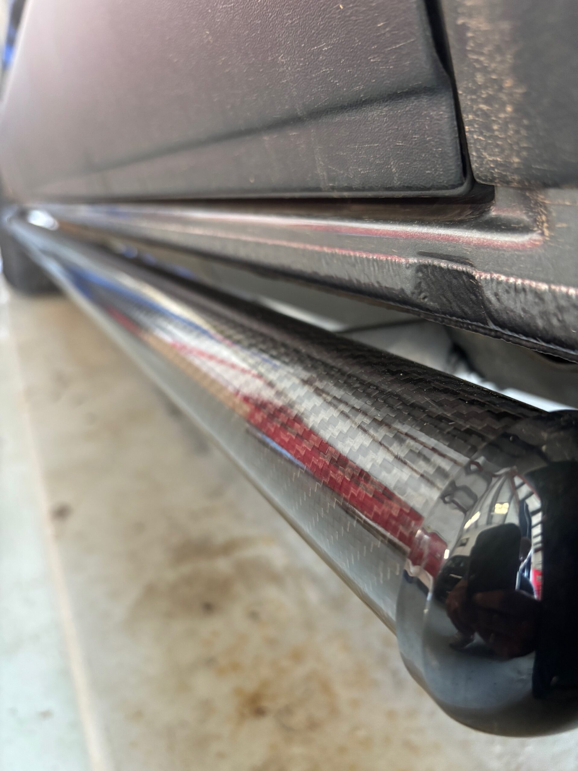 Transporter HQ carbon bars mounted perfectly